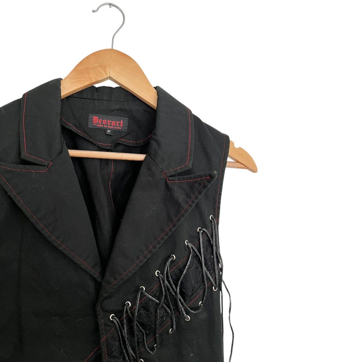 Japanese Brand Deoart asymmetrical corset vest Size US M / EU 48-50 / 2 - 2 Thumbnail