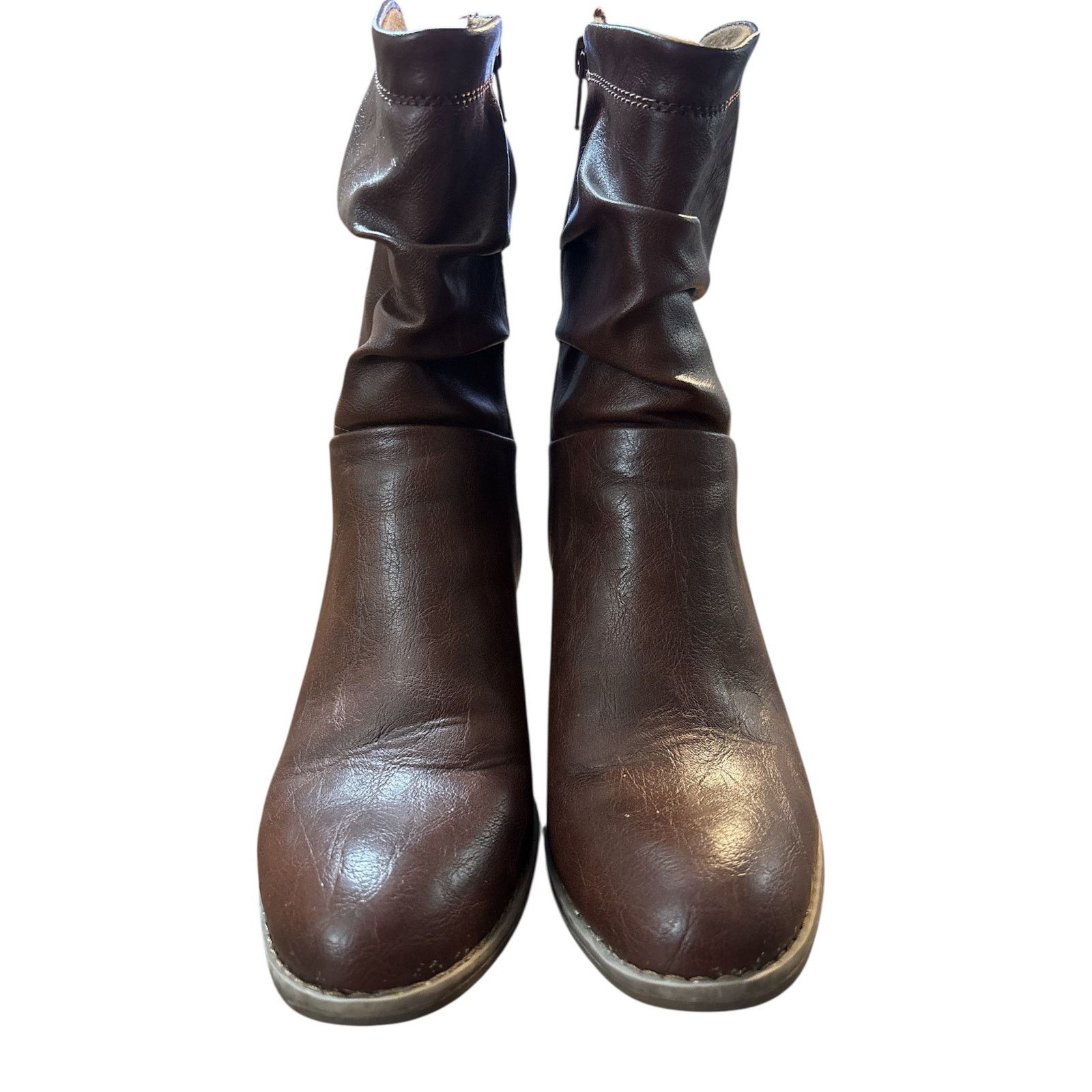 The Unbranded Brand Euro Soft Slouchy Ankle Boots Size 7M Size US 7 / IT 37 - 5 Thumbnail