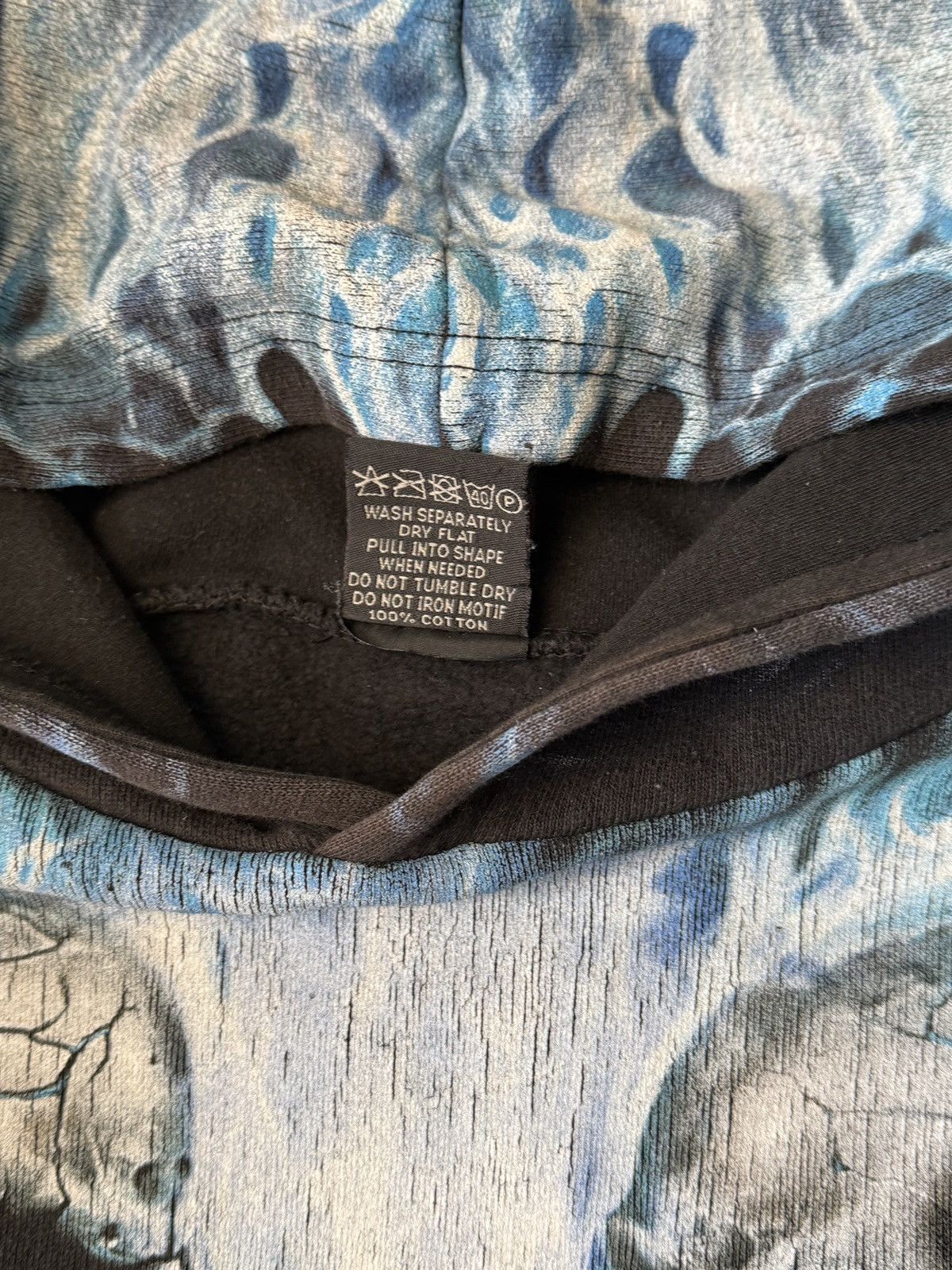 Affliction × Vintage Hoodie Spiral vintage Skulls opium Avantgarde sk8 y2k Size US L / EU 52-54 / 3 - 20 Thumbnail