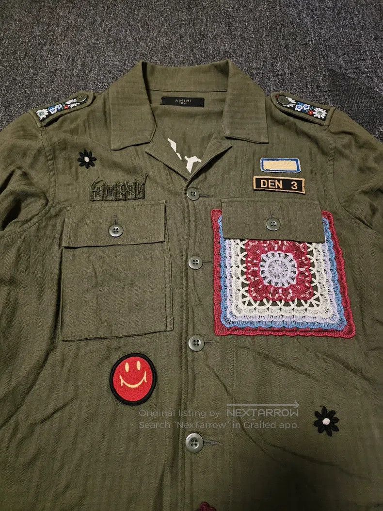 Amiri Amiri Size M Badge shirt Size US M / EU 48-50 / 2 - 4 Thumbnail