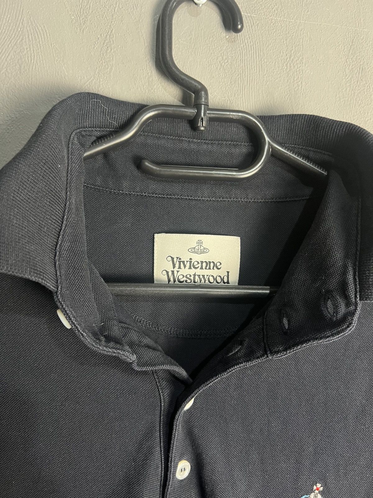 Vivienne Westwood Vivienne Westwood Long Sleeve Polo Shirt Size US L / EU 52-54 / 3 - 4 Thumbnail