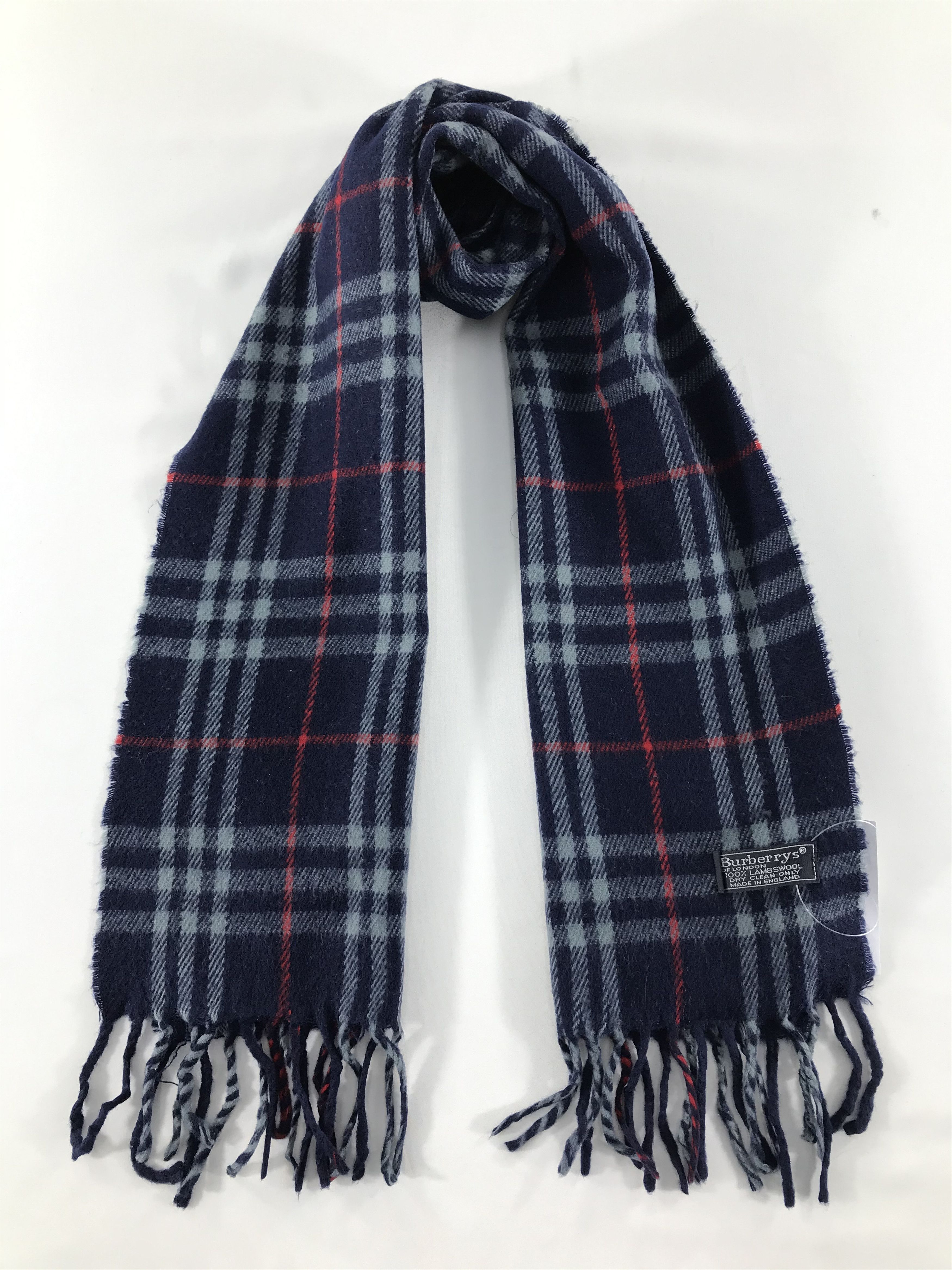 Burberry Vintage Burberry Scarf/Muffler/Neckwear MF1536 Size ONE SIZE - 1 Thumbnail