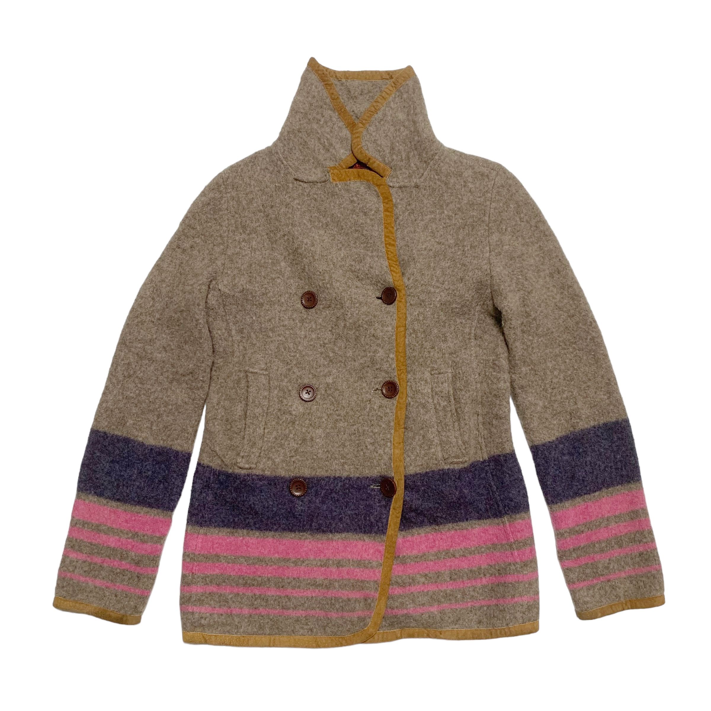 Hysteric Glamour Hysteric Glamour Stripe Double Breast Wool Jacket Size M / US 6-8 / IT 42-44 - 1 Thumbnail
