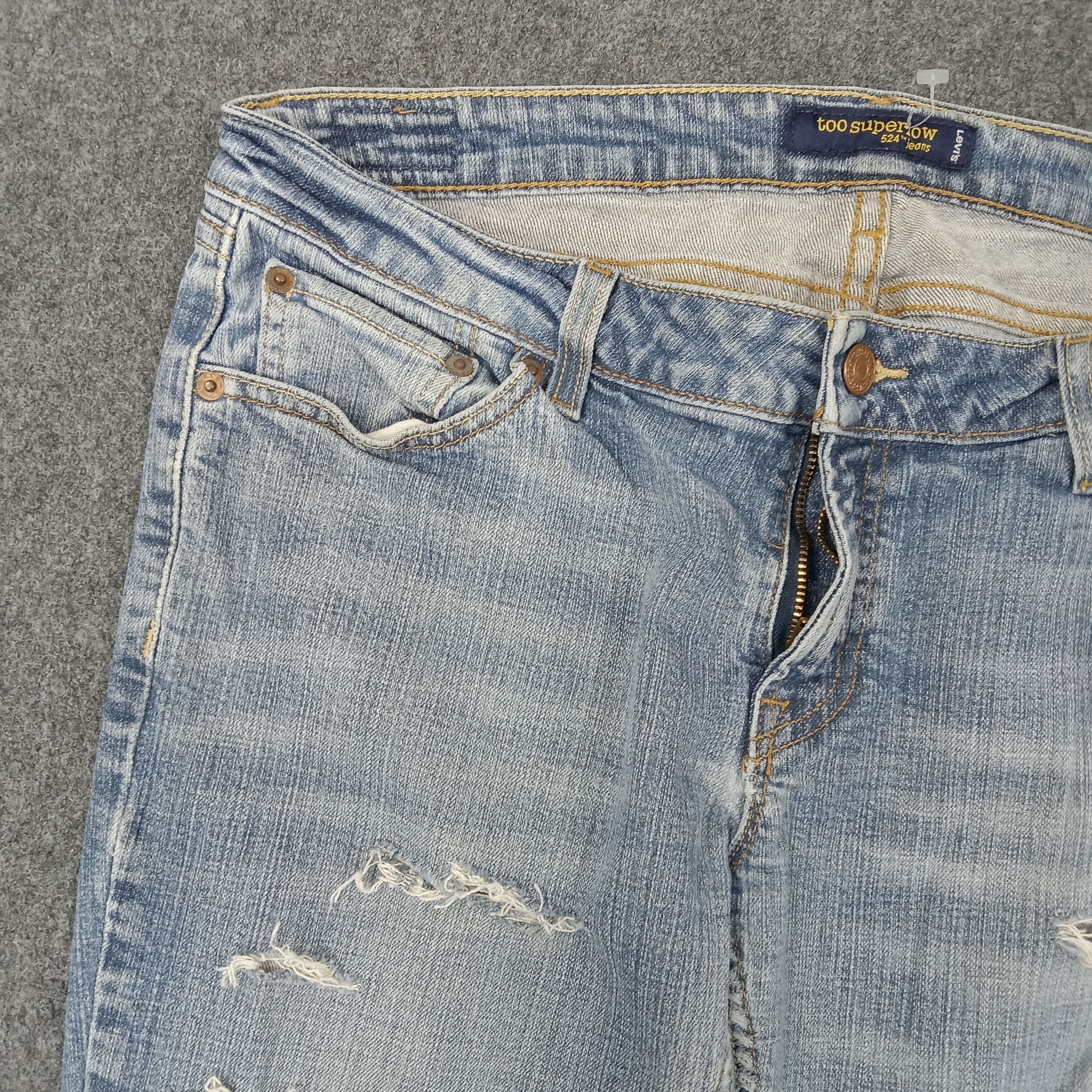Levi's Levi's American Distressed Style Denim Jeans C244N9 Size US 34 / EU 50 - 3 Thumbnail
