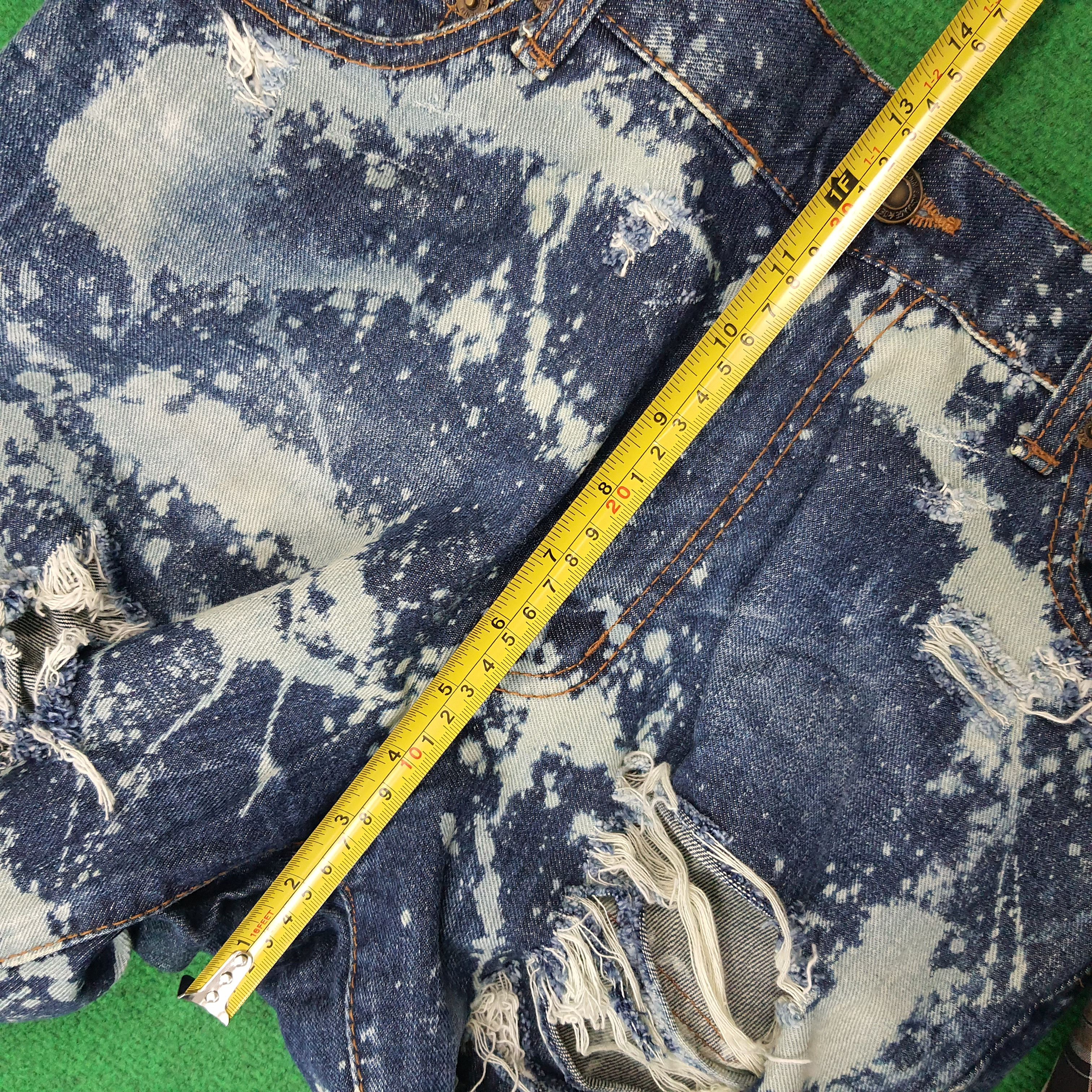 Vintage Vintage D/EX Denim Exchange Distressed Paint Jeans C272N2 Size US 33 - 14 Thumbnail