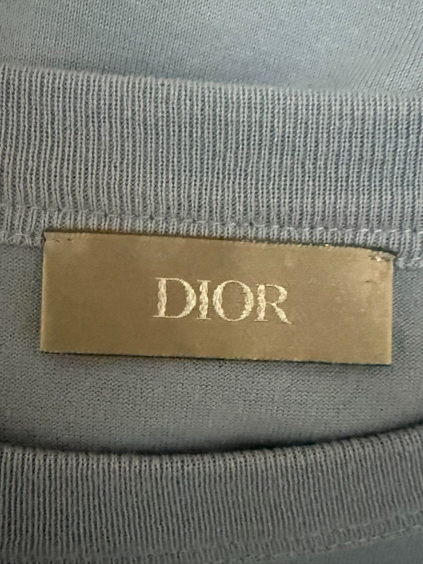 Dior Dior SS25 CD Icon Embroidered Cotton Jersey T-Shirt Size US L / EU 52-54 / 3 - 2 Thumbnail