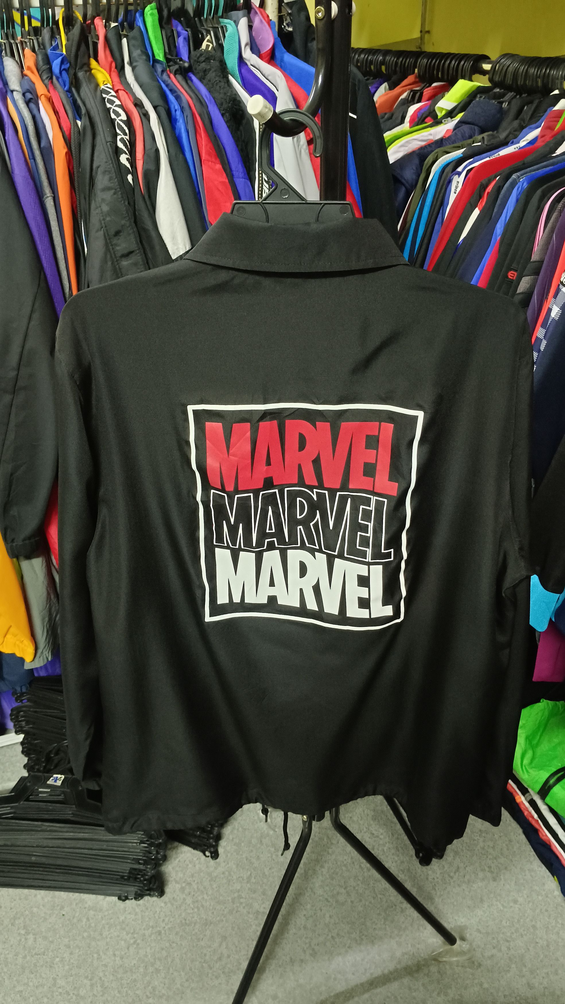 Marvel Comics Marvel Japan Side Tape Coach Jacket Size US M / EU 48-50 / 2 - 2 Thumbnail