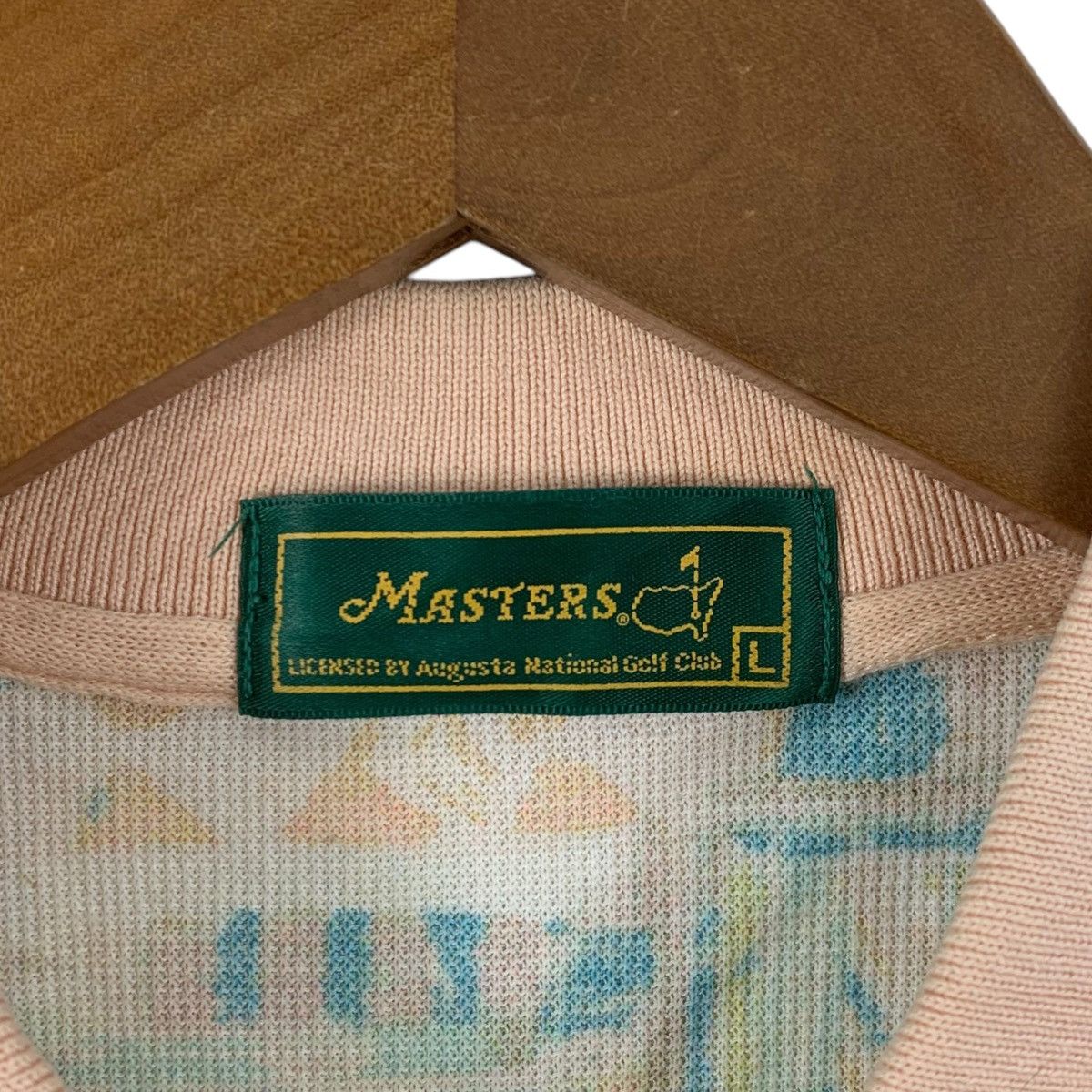 Vintage Vintage MASTERS LICENSED Augusta Golf Club Polo Tee Shirt Size US L / EU 52-54 / 3 - 5 Thumbnail