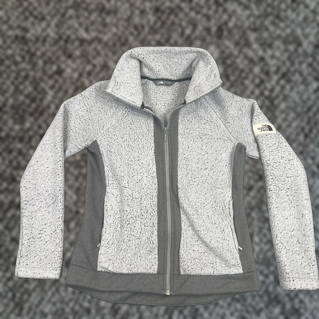 The North Face The North Face Full Zip Fleece Jacket Womens Size Small Gray Size S / US 4 / IT 40 - 1 Thumbnail