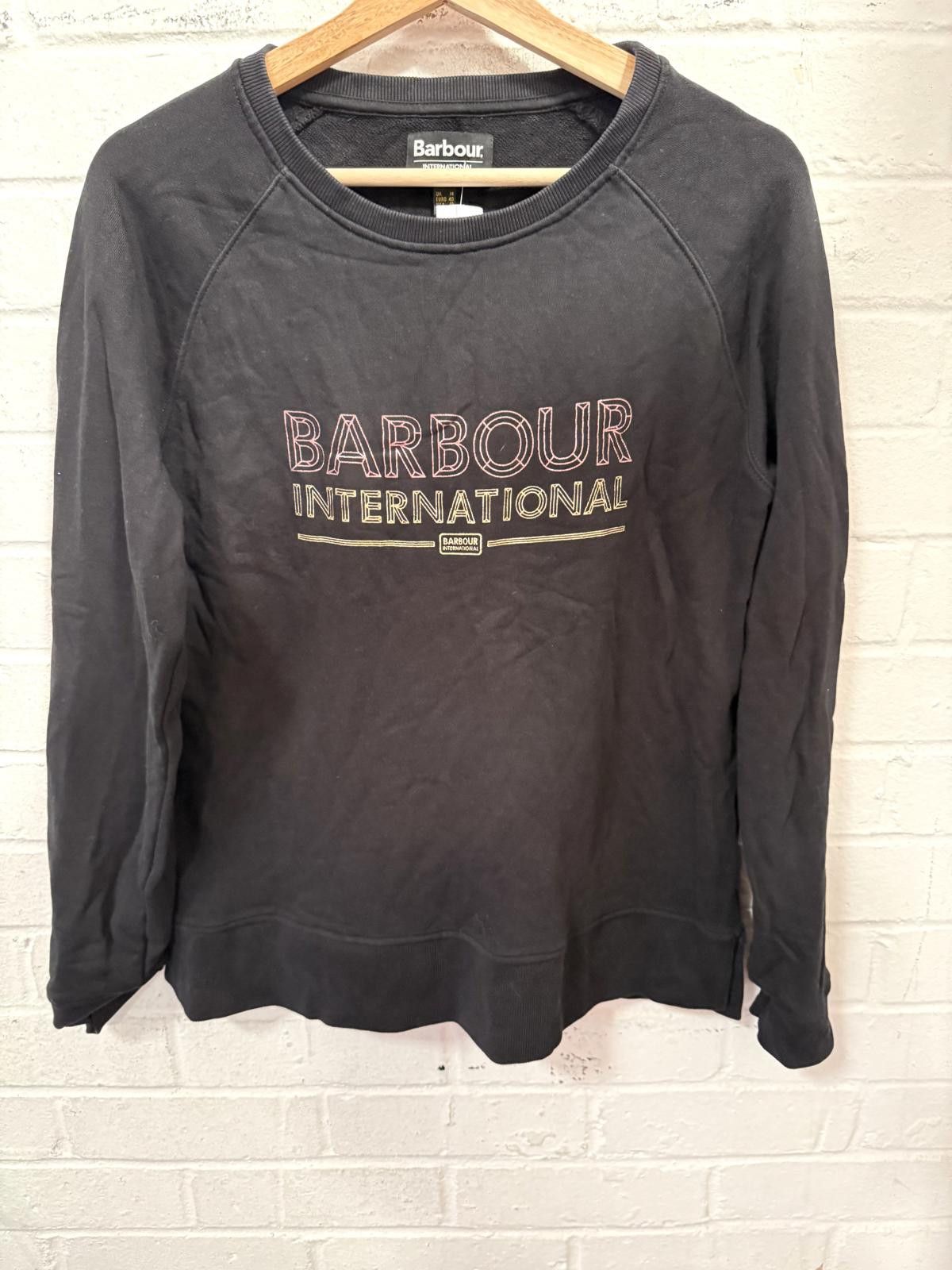 Barbour Barbour International Black Sweatshirt Men's Size UK 40 Size US M / EU 48-50 / 2 - 1 Thumbnail