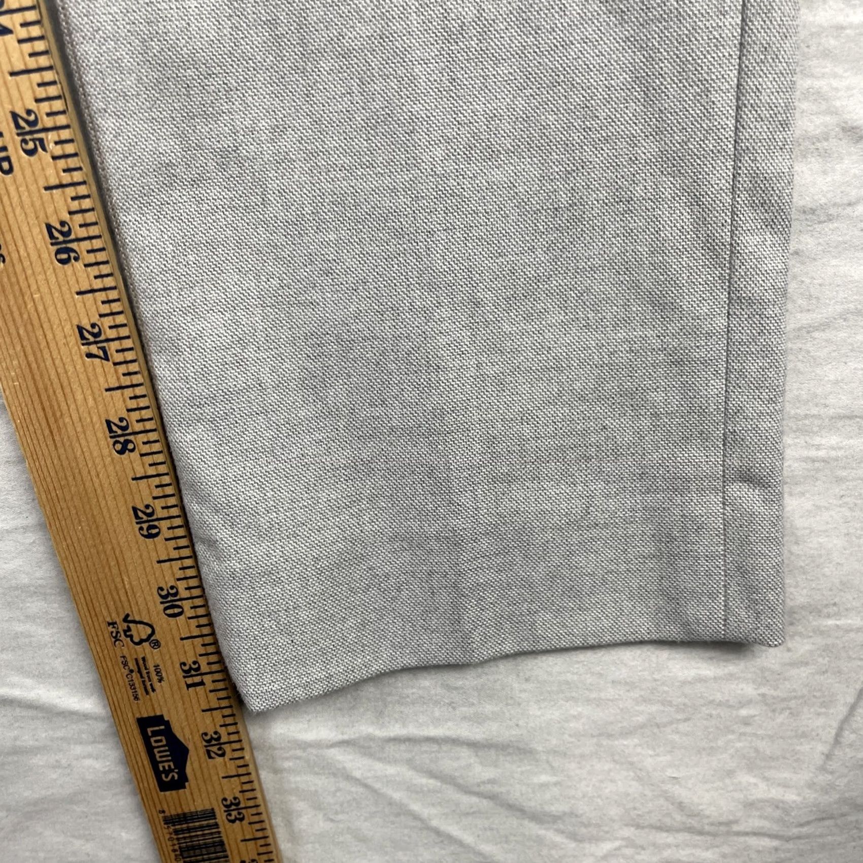 Reiss Reiss Dress Pants Mens 28x32 Gray View Flat Front Business Chino Trousers Size US 28 / EU 44 - 6 Thumbnail