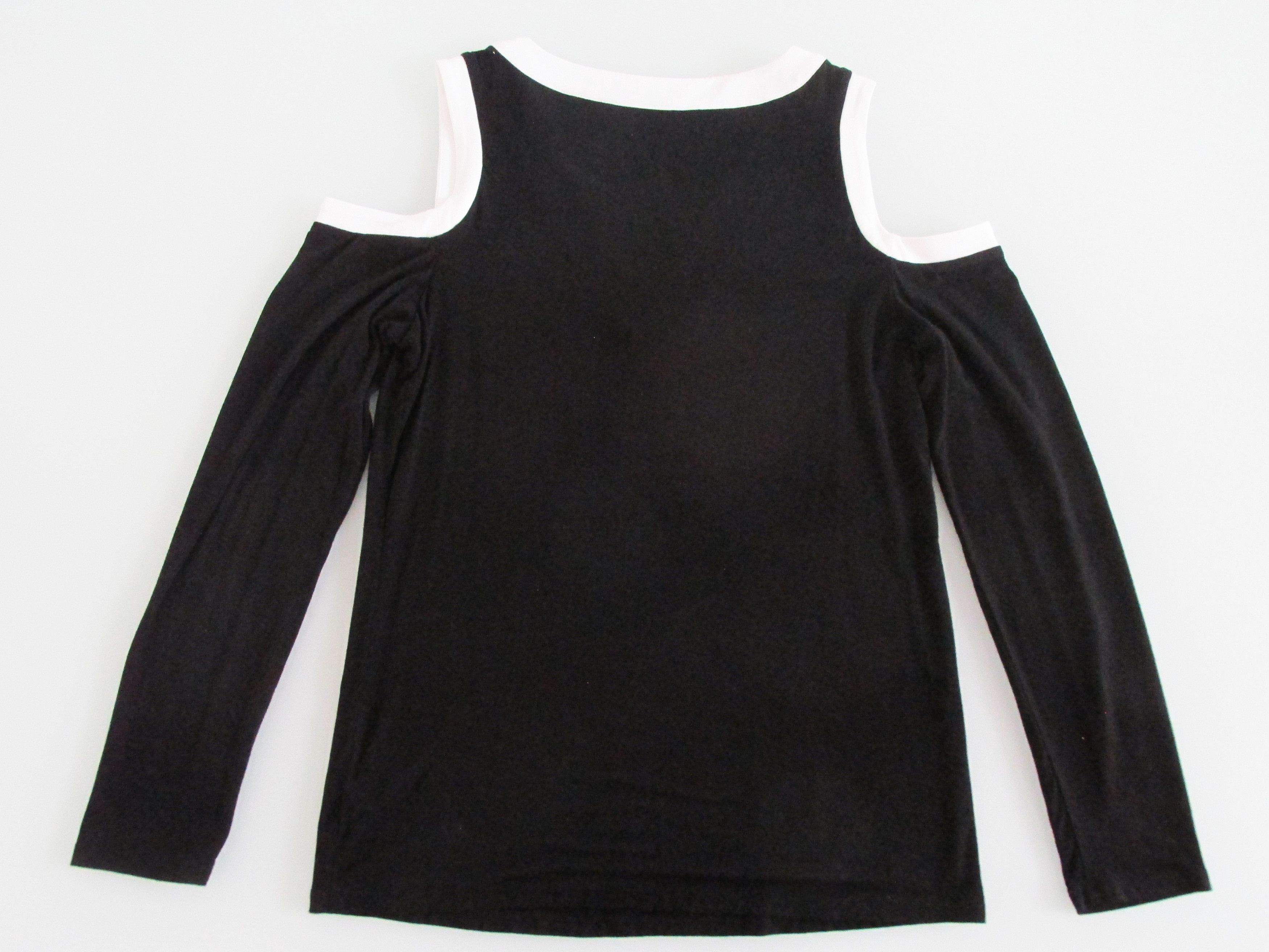 I.N.C INC International Concepts Cold Shoulder Blouse Size Medium Size M / US 6-8 / IT 42-44 - 5 Thumbnail