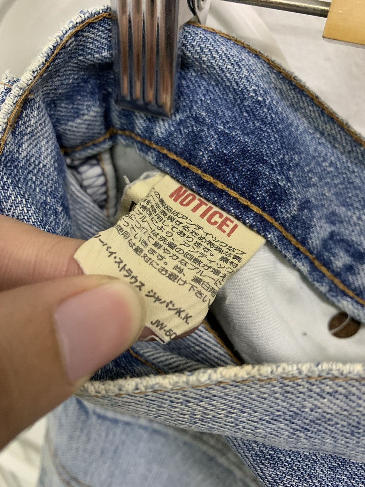 Levi's × Self Edge × Vintage Vintage Levis Big E 502 Made In Japan Distressed Denim Size US 28 / EU 44 - 10 Thumbnail