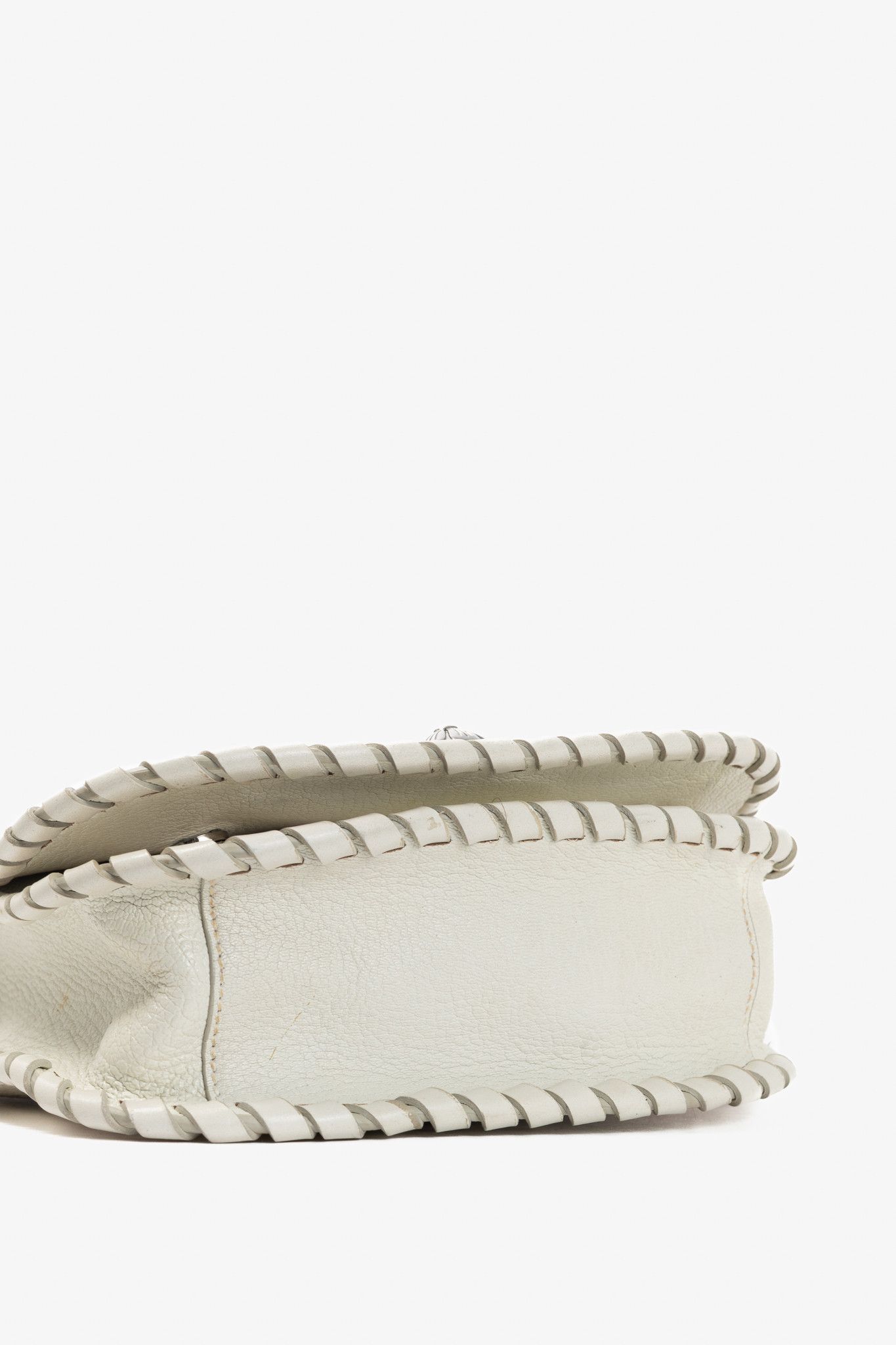 Miu Miu Miu Miu Madras Flora Leather Whipstitch Flap Crossbody Size ONE SIZE - 5 Thumbnail