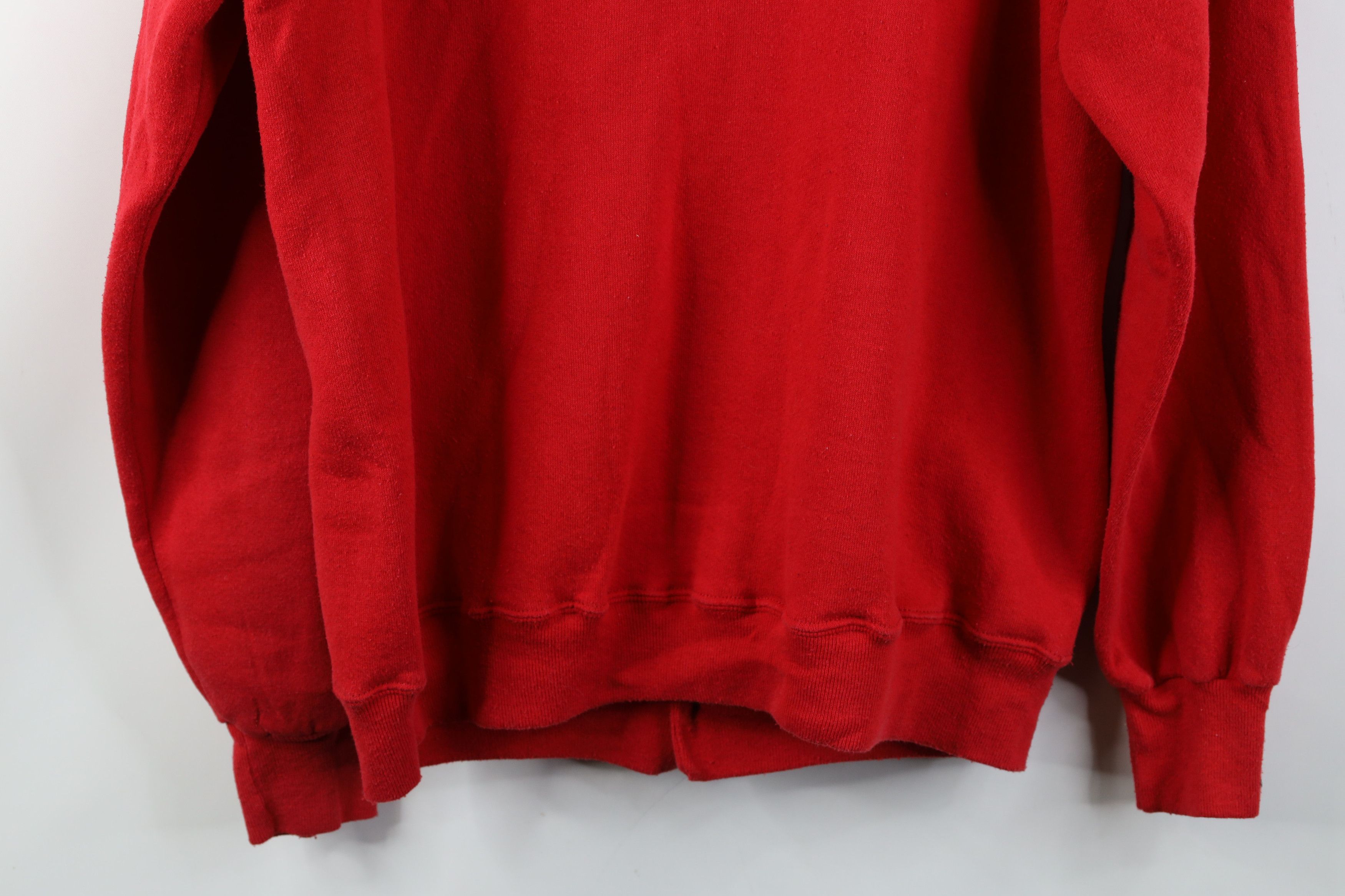 Vintage Vintage 90s Streetwear Mouse Cardigan Sweatshirt Red USA Size ONE SIZE - 15 Thumbnail