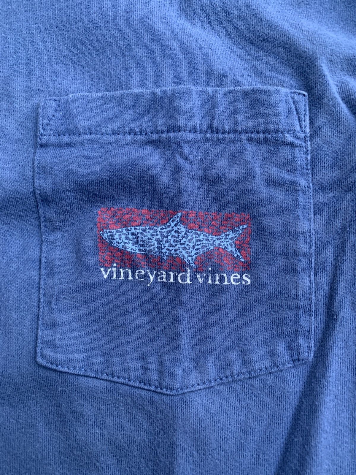 Vineyard Vines Vineyard Vines Fish Logo Pocket T-Shirt Size XL / US 12-14 / IT 48-50 - 3 Thumbnail
