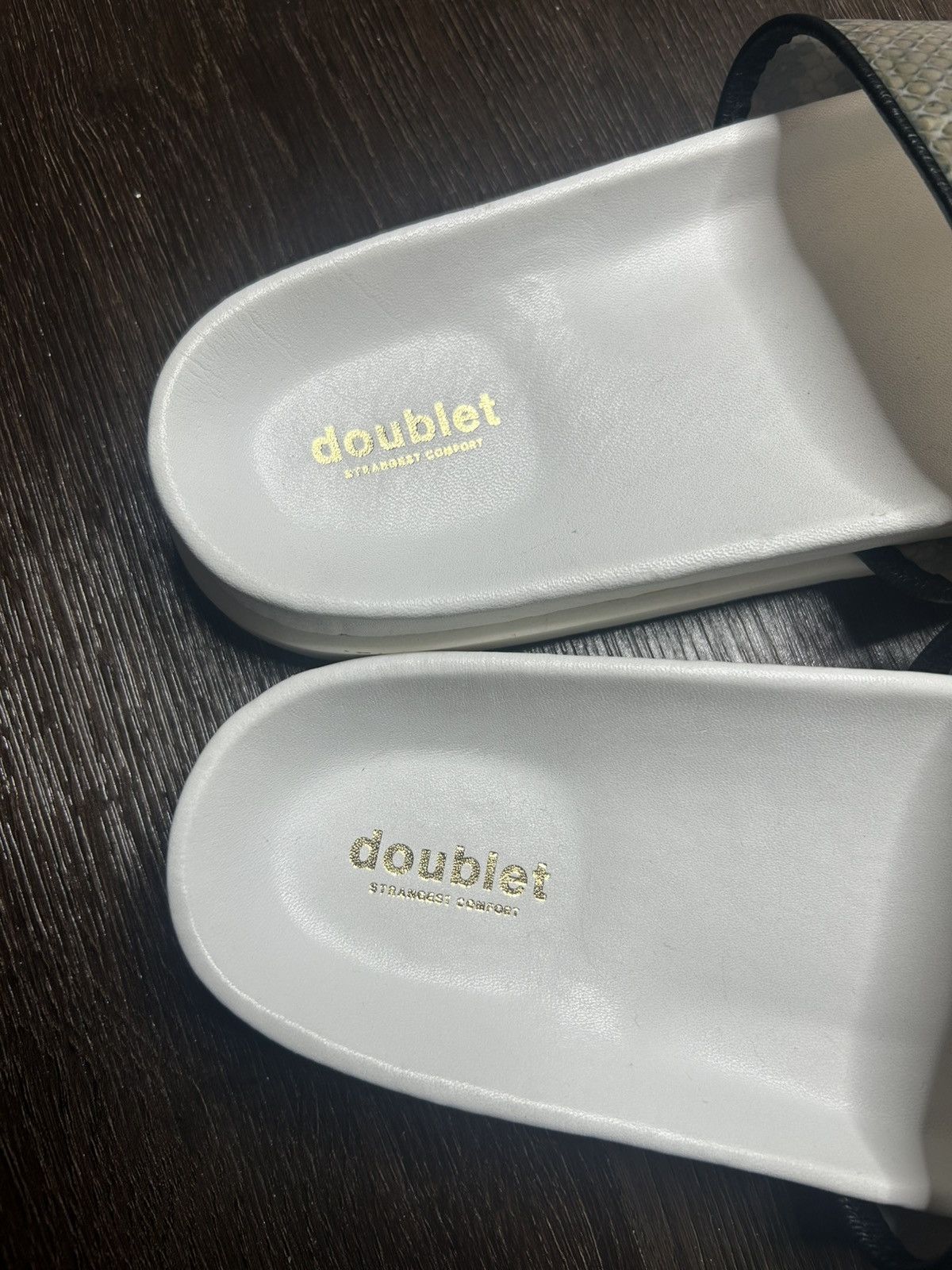 Doublet Doublet Lenticular Holographic Snakeskin Slides Size US 11 / EU 44 - 3 Thumbnail