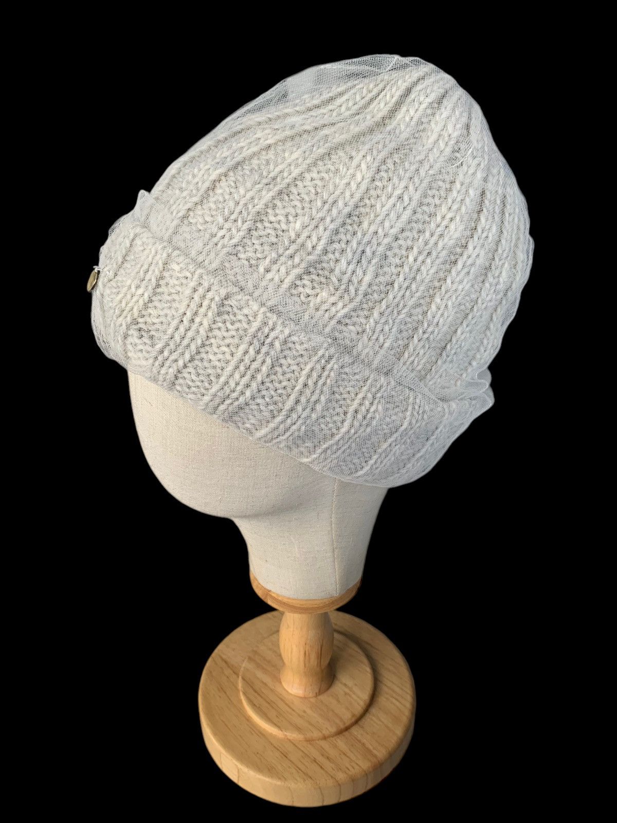 Japanese Brand × Kapital × Vintage Punk Bondage Style Passage Mignon knit Rare Beanie Hats Size ONE SIZE - 4 Thumbnail