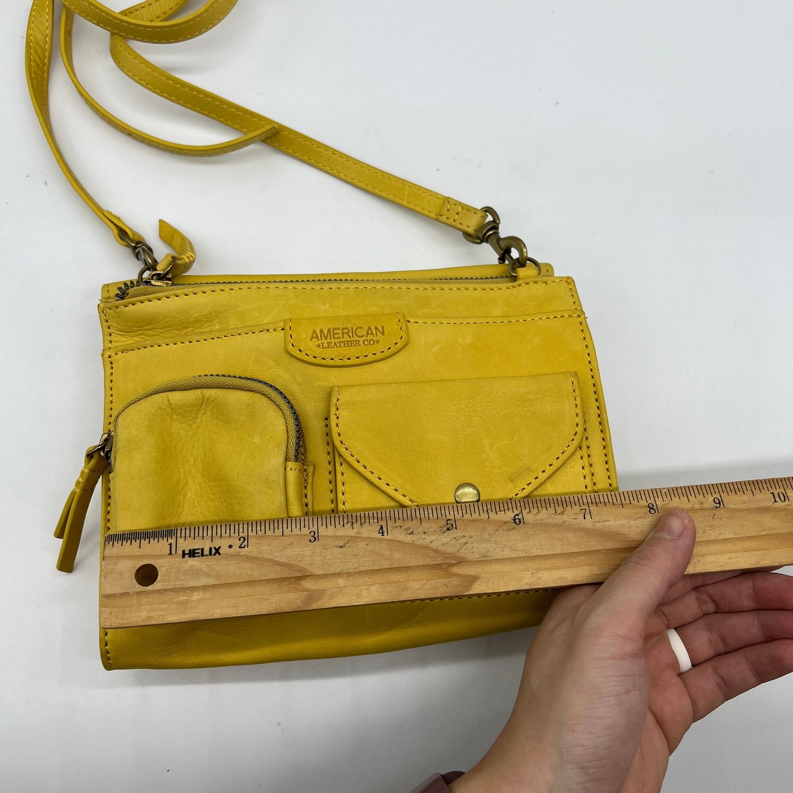 Other American Leather Co. Linden Leather Organizer Crossb Size ONE SIZE - 2 Thumbnail