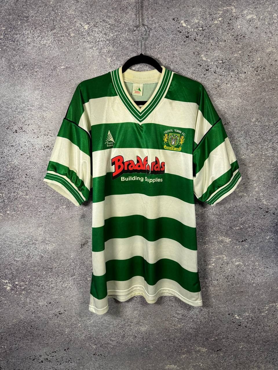 Vintage Yeovil Town FC 2003/04 Paulas Benara Vintage Soccer Jersey Size US XL / EU 56 / 4 - 1 Thumbnail