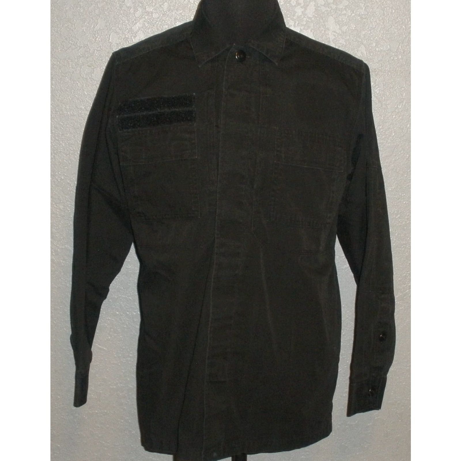 Vintage 5.11 Tactical Series Ripstop Canvas Buttoned Long Sleeve Work Shirt Men’s S Black Size US S / EU 44-46 / 1 - 2 Thumbnail