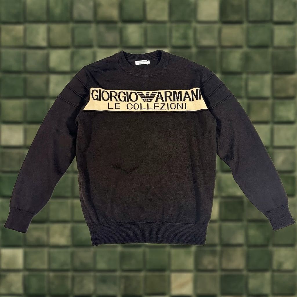 Giorgio Armani × Vintage Vintage Knitwear Giorgio Armani Le