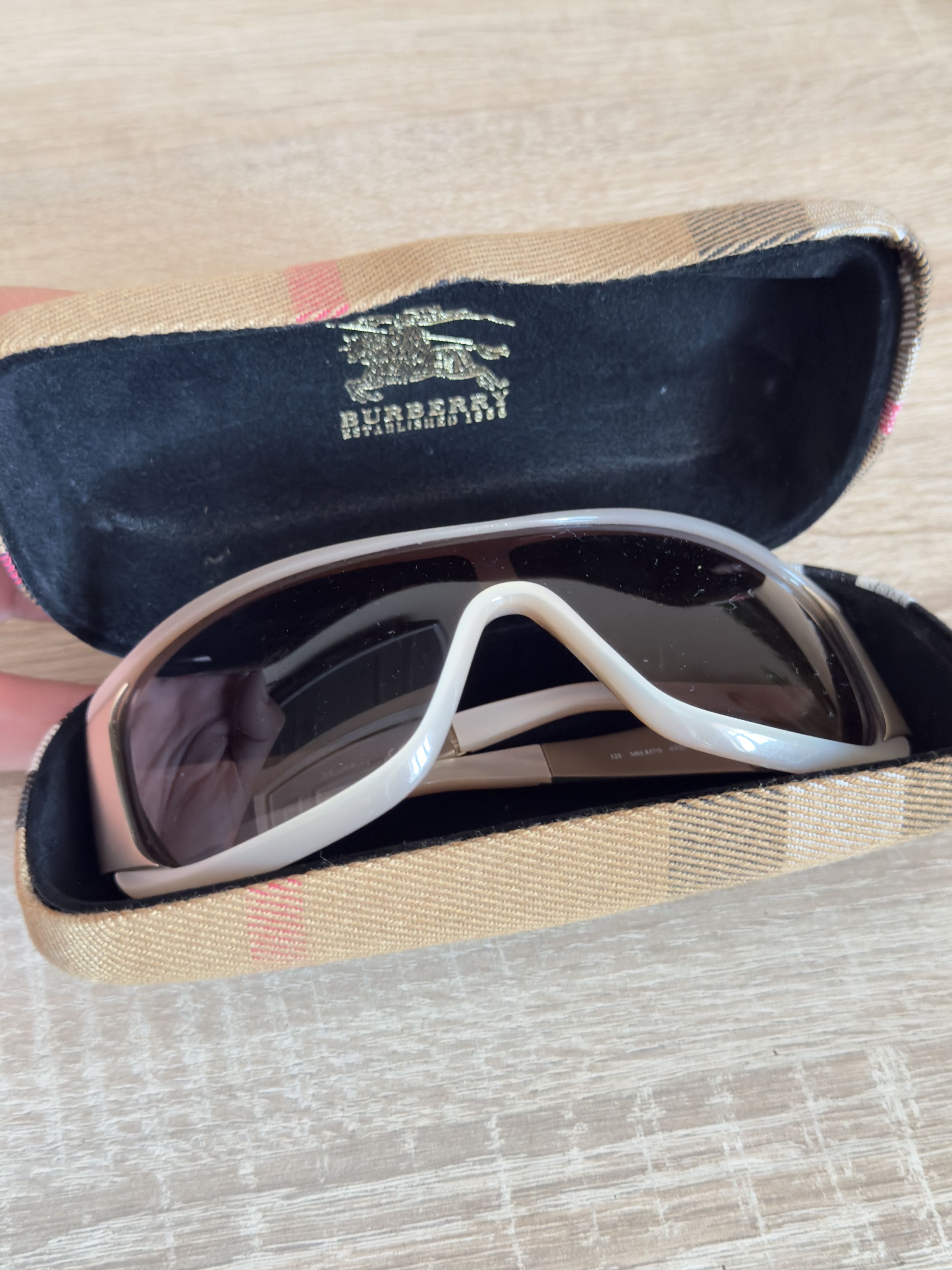 Max Mara Maxmara sunglasses mask ski M cream color Size ONE SIZE - 8 Thumbnail