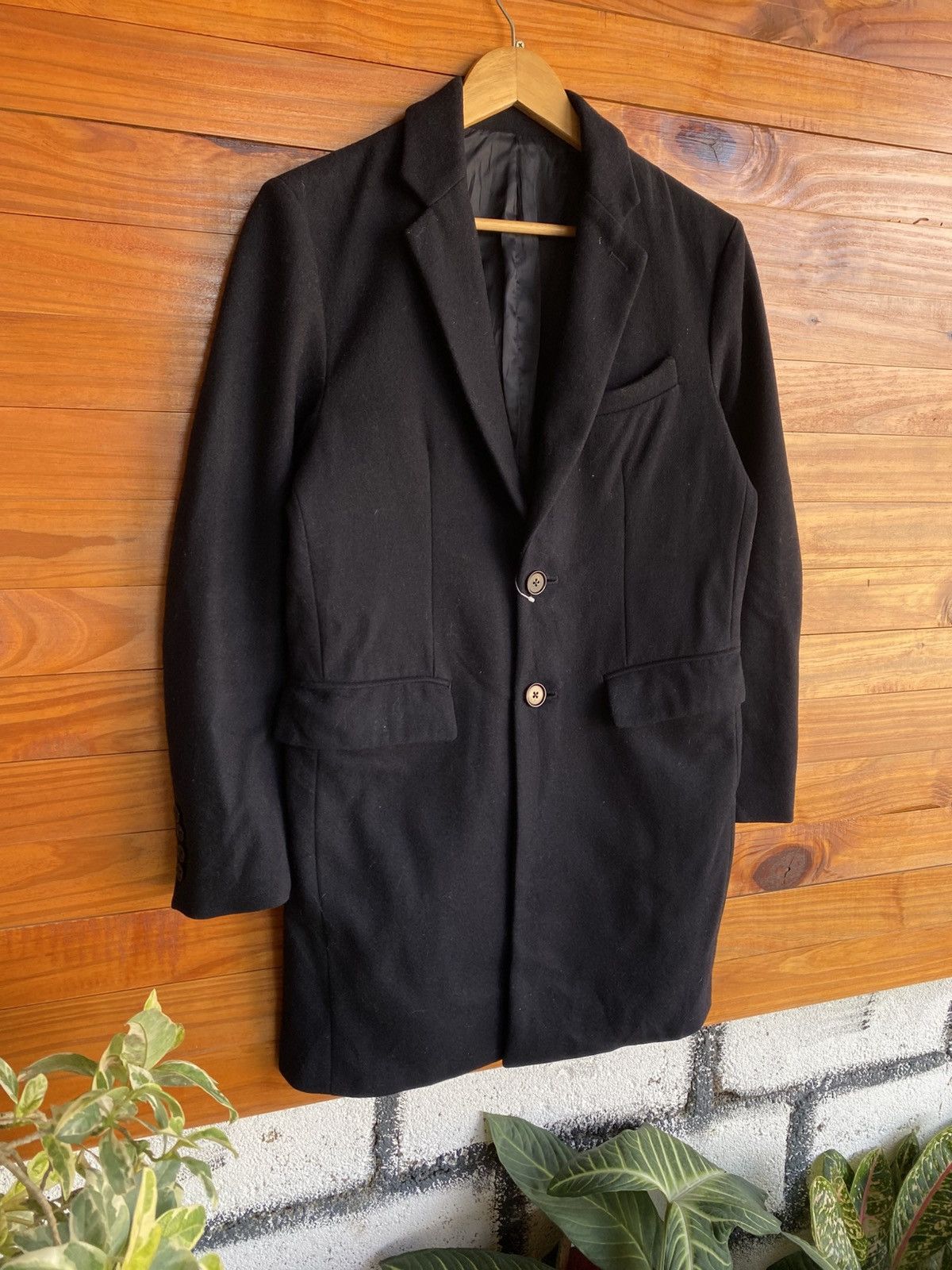 BIGI Union Station by Men’s Bigi Wool Coat Tailored Overcoat Size US S / EU 44-46 / 1 - 5 Thumbnail