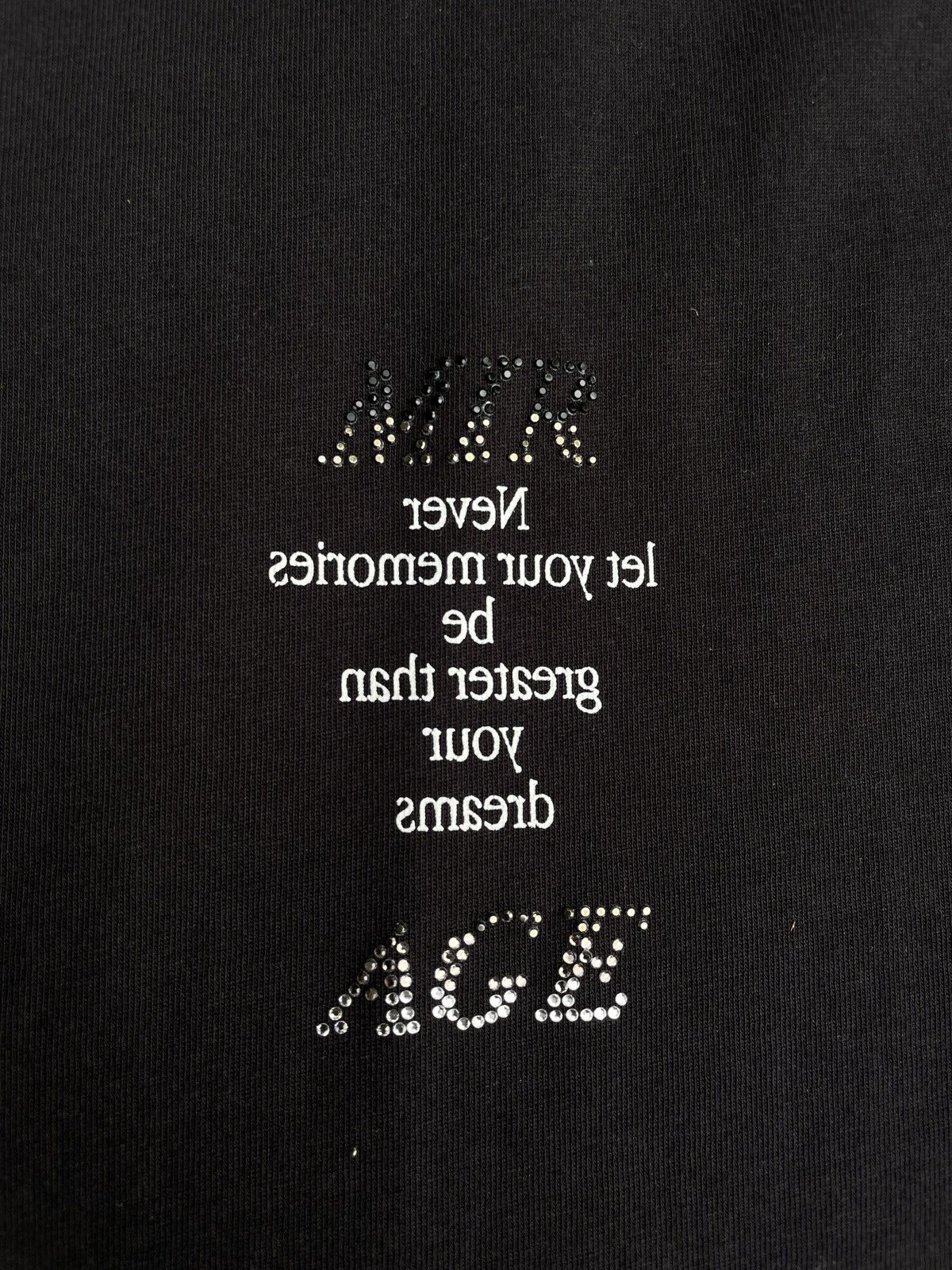 If Six Was Nine 2000s FUGA Rhinestone Mirage Long Sleeve Tee Japanese Vkei Size US S / EU 44-46 / 1 - 6 Thumbnail