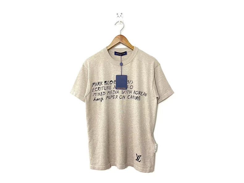 Louis Vuitton Louis Vuitton x Park Seo Bo Knit Slogan Tee-yf Size US XS / EU 42 / 0 - 1 Thumbnail