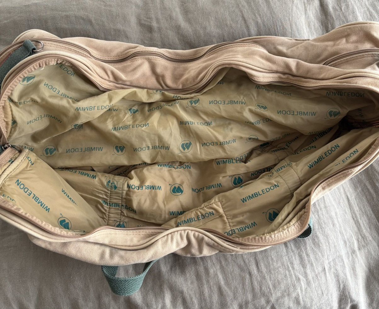 Vintage Vintage Wimbledon Canvas Duffel Bag large Size ONE SIZE - 9 Thumbnail