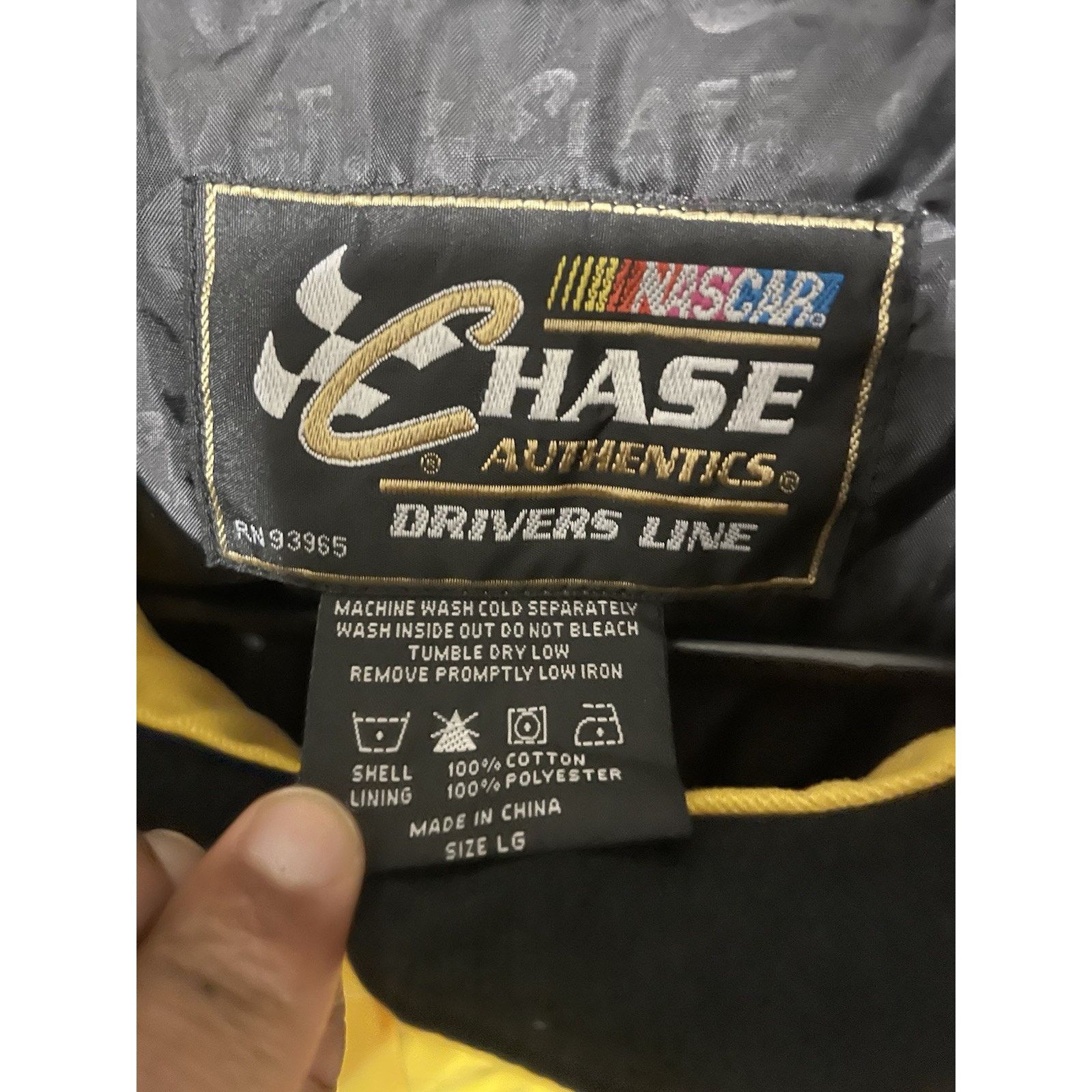 Chase Authentics Size L-VTG DeWalt Matt Kenseth #17NASCAR Roush Racing Jacket Size US L / EU 52-54 / 3 - 3 Thumbnail