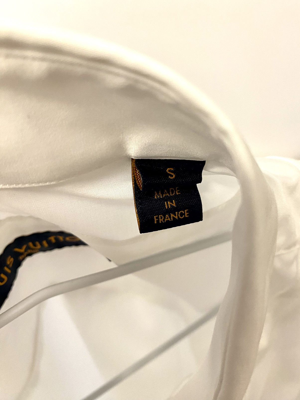 Louis Vuitton Louis Vuitton white 3D mid layer DNA shirt S Size US S / EU 44-46 / 1 - 9 Thumbnail