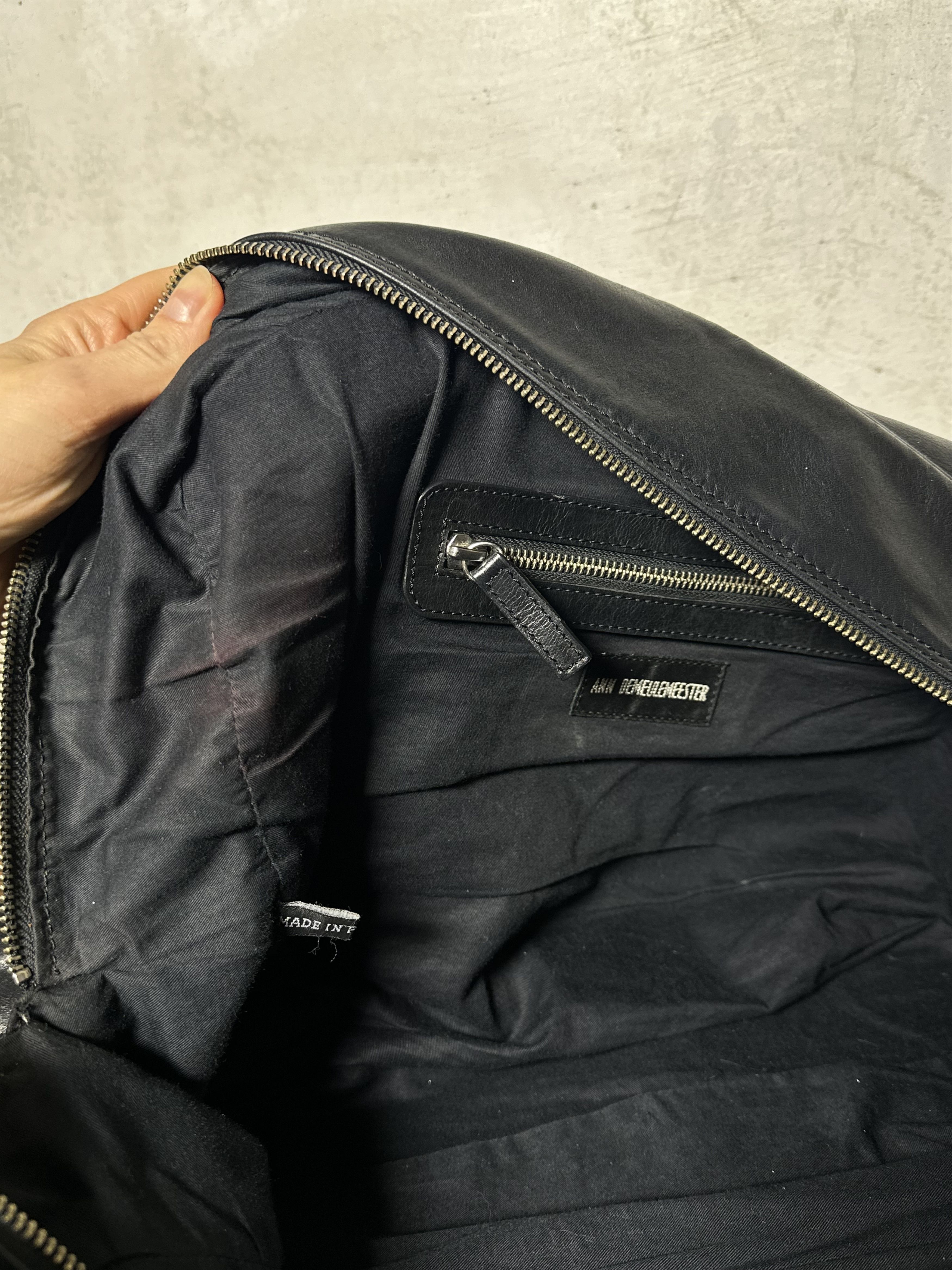 Ann Demeulemeester Ann Demeulemeester Leather Lotte Handle Bag Size ONE SIZE - 10 Thumbnail