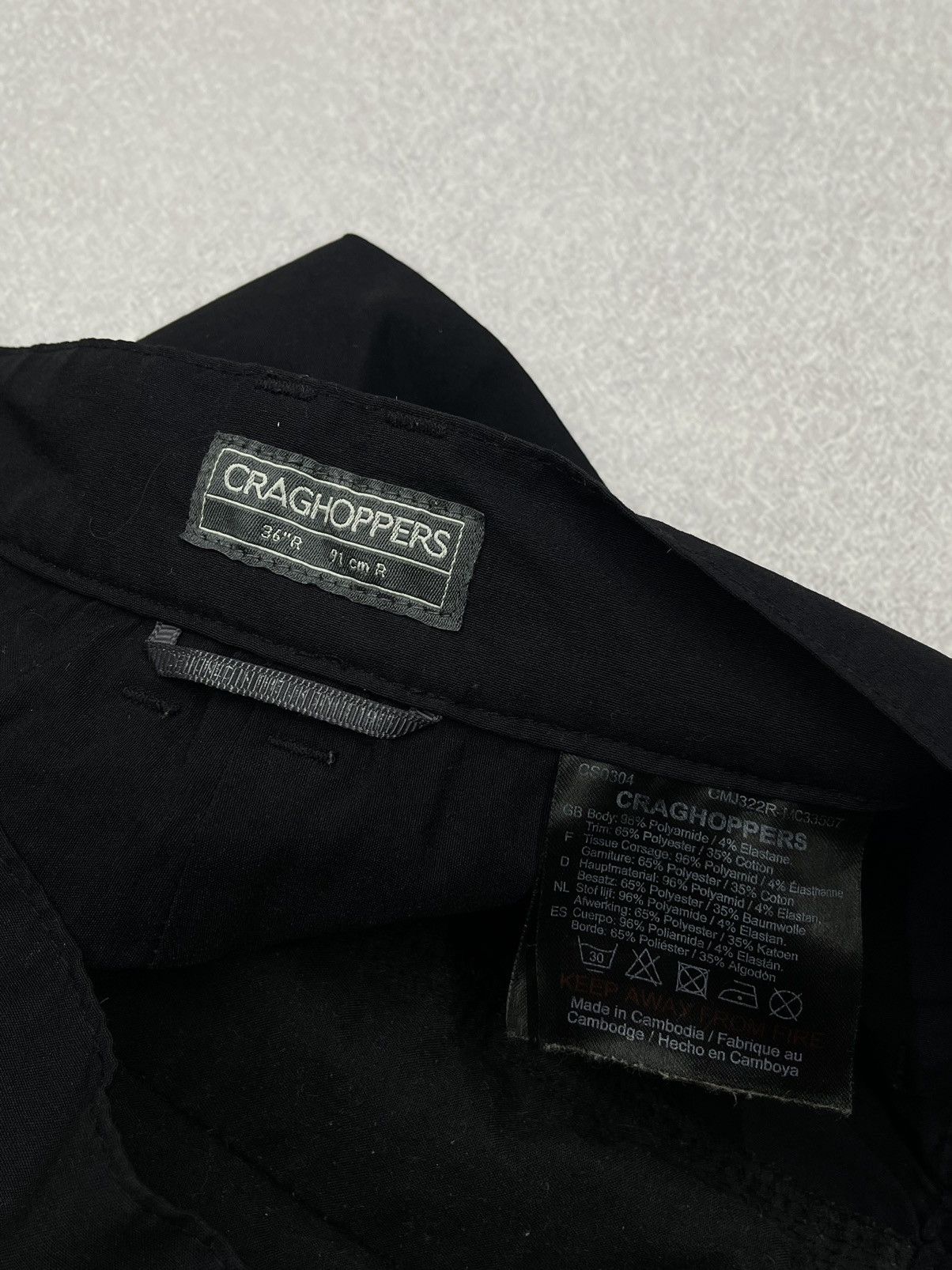 Other Mens Craghoppers Prostretch Cargo Pants Outdoor Gorpcore Size US 36 / EU 52 - 10 Thumbnail