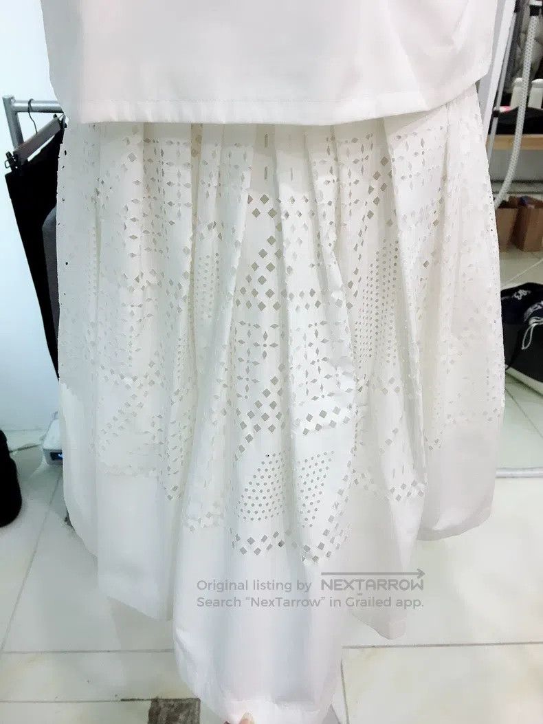 Fendi Fendi White Dress Size S / US 4 / IT 40 - 2 Thumbnail