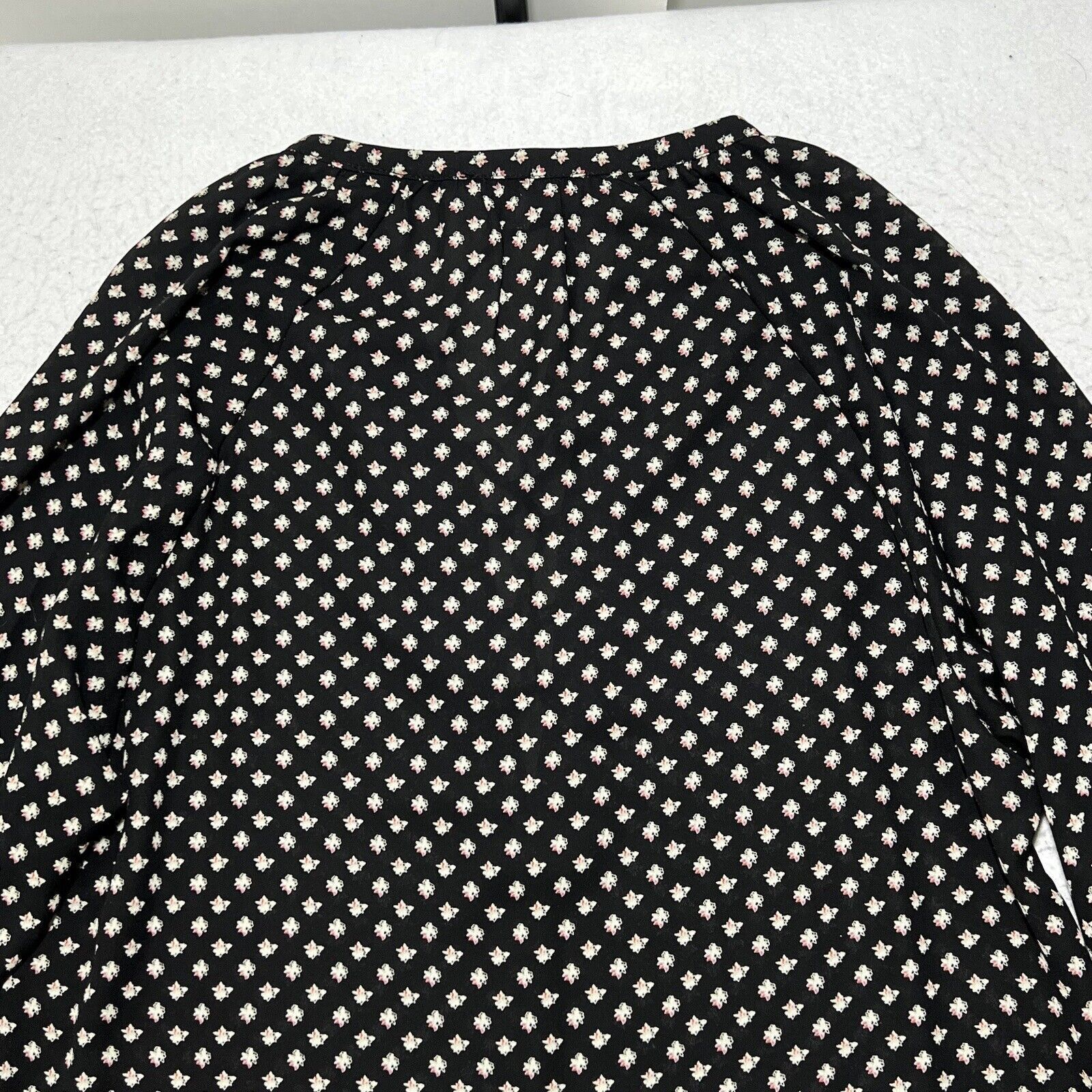 Nordstrom WAYF Where Are You From Lightweight Tie Blouse Size S / US 4 / IT 40 - 11 Thumbnail