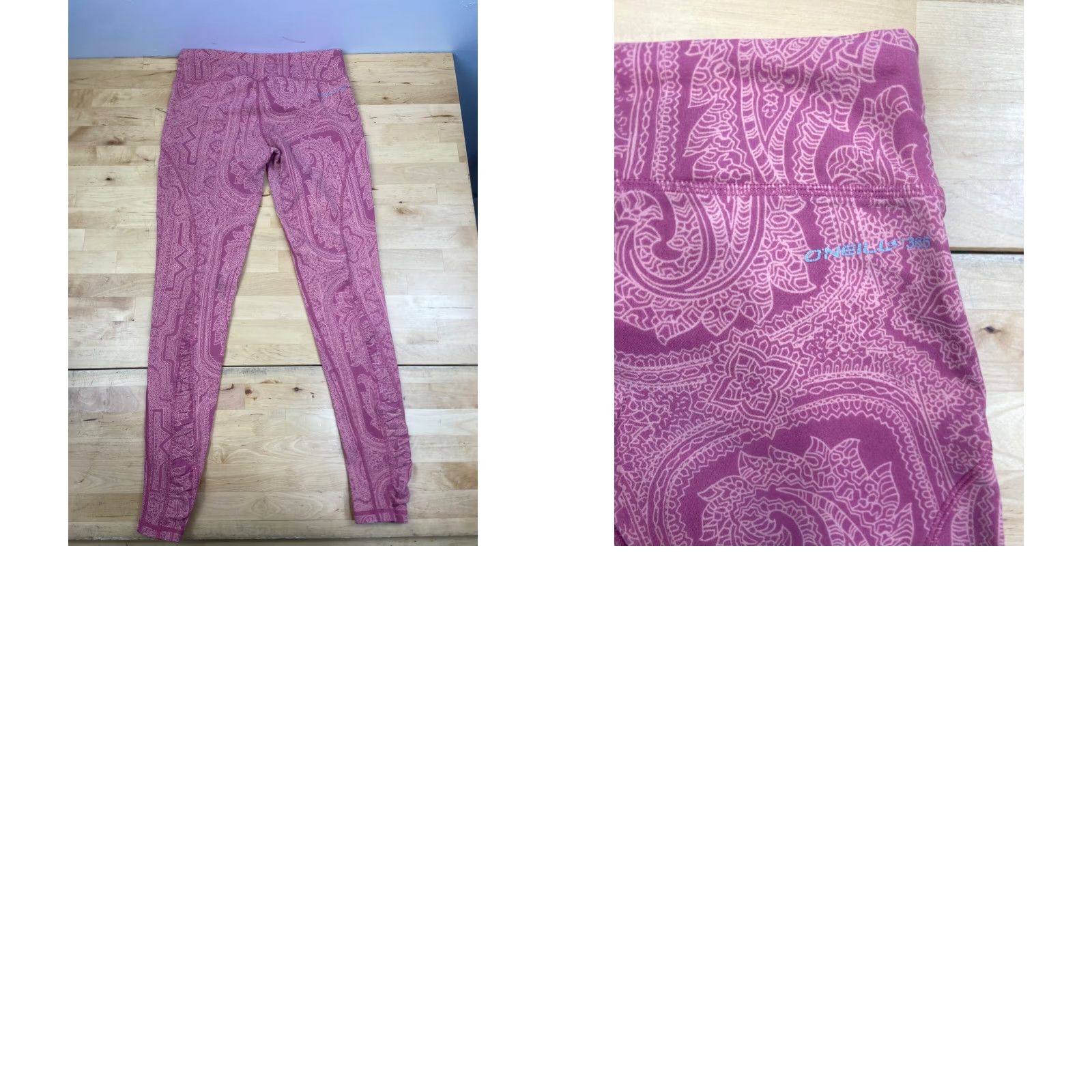 O'Neill O'Neill Leggings Womens Slim Red Paisley Activewear 27in Inseam Size 32" / US 10 / IT 46 - 8 Thumbnail