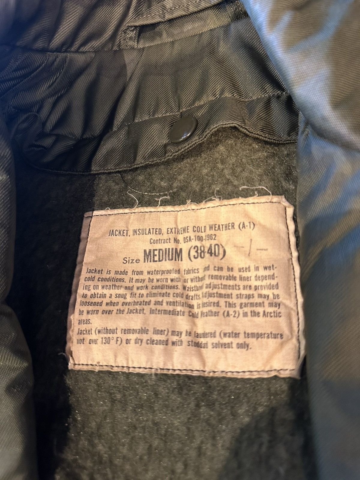 Vintage Heavyweight Vintage Army Jacket Size US M / EU 48-50 / 2 - 5 Thumbnail