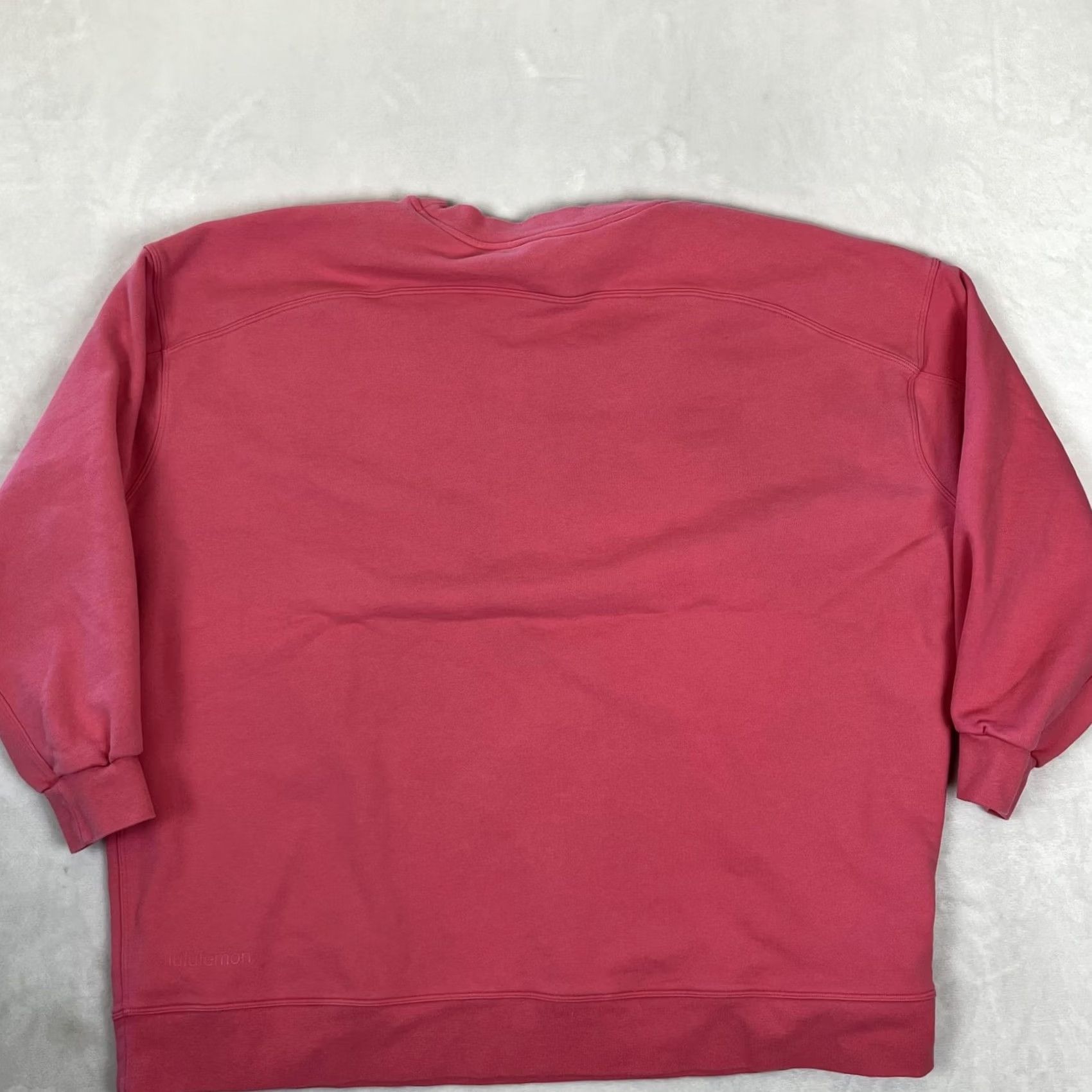 Lululemon Lululemon Sweatshirt Womens 18 Pink French Terry Relaxed Crewneck Pullover Size XXL / US 16-18 / IT 52-54 - 5 Thumbnail