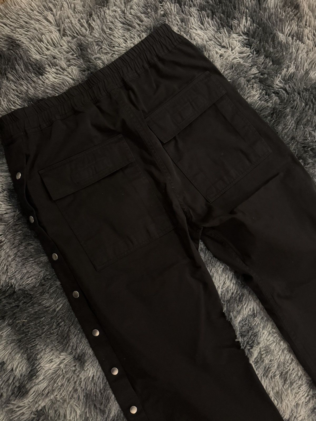 Rick Owens Drkshdw NEW Rick Owens DRKSHDW Pusher Pants 09 Black NWT DU01D1393TW Size US 34 / EU 50 - 7 Thumbnail