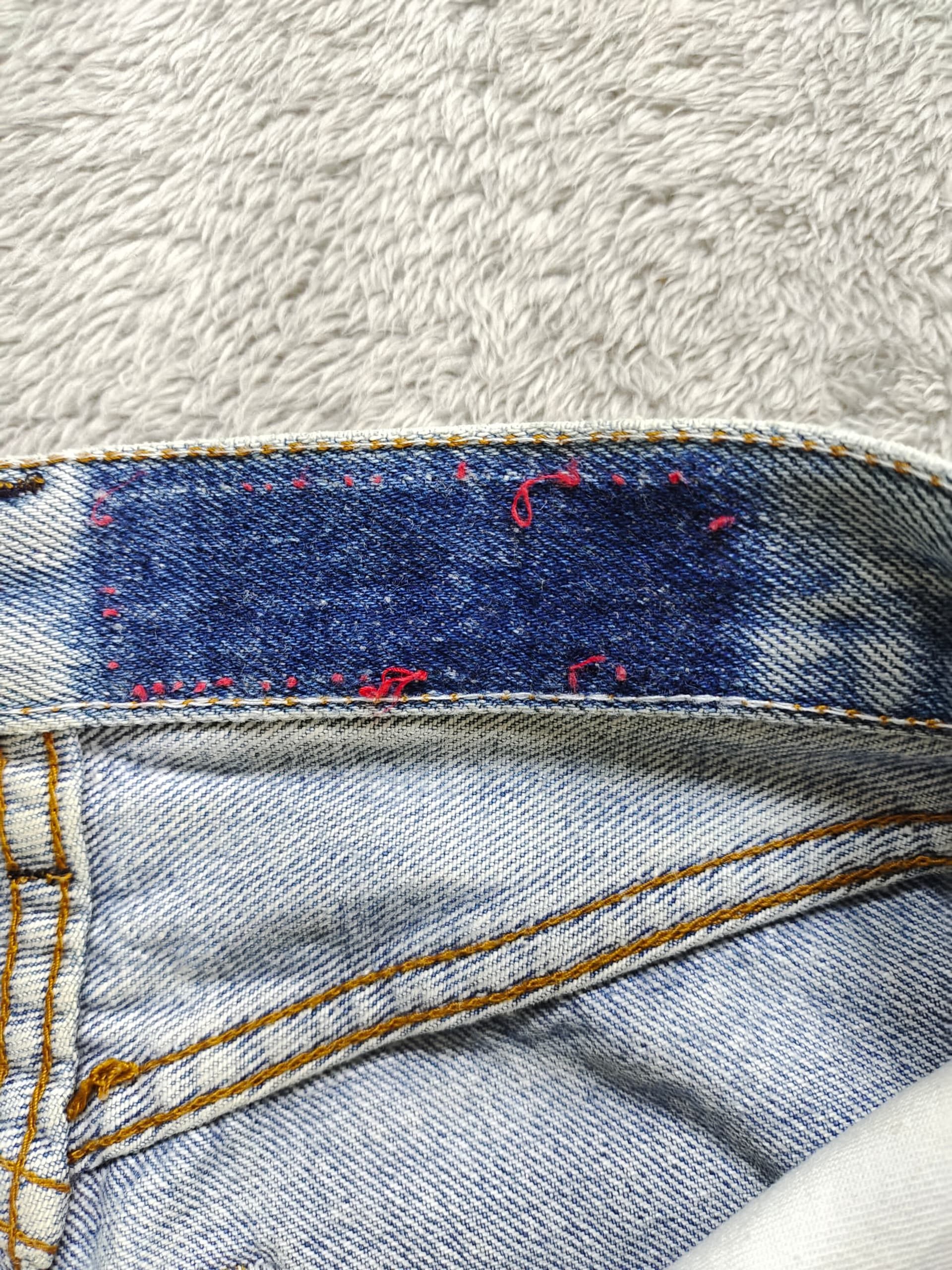 Levi's Vintage 1980 Levi’s 501 Pre-Shrunk Light Wash Denim Jeans Size US 26 / EU 42 - 9 Thumbnail