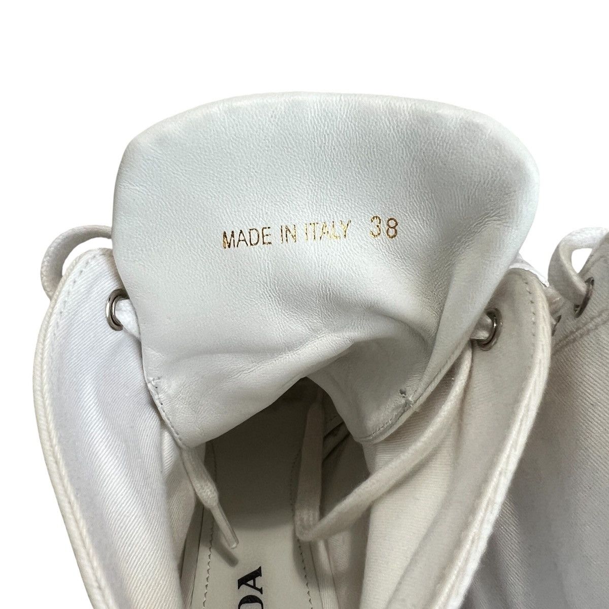 Prada PRADA 2021SS SYNTHESIS HEELED HIGH-TOPSNEAKERS Size US 8 / IT 38 - 6 Thumbnail