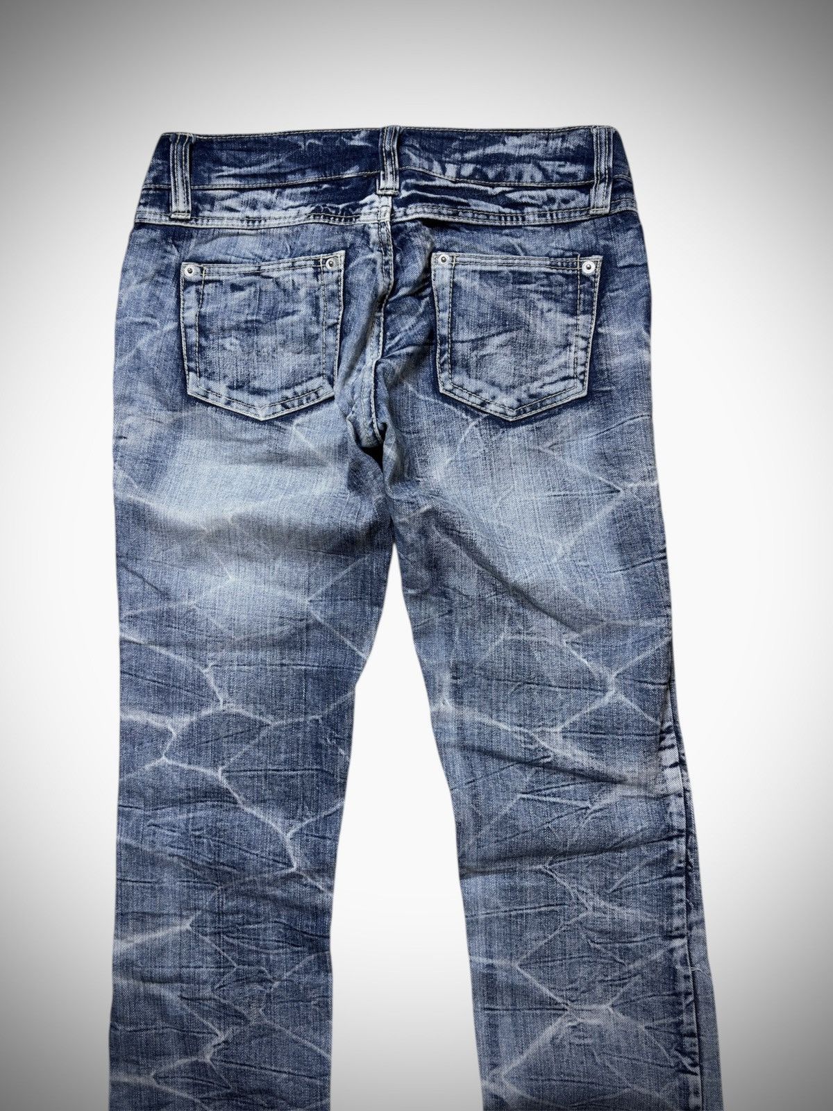 Japanese Brand 2000’s Bless Tokyo - Japanese Archive Punk Distressed Jeans Size 27" / US 4 / IT 40 - 7 Thumbnail