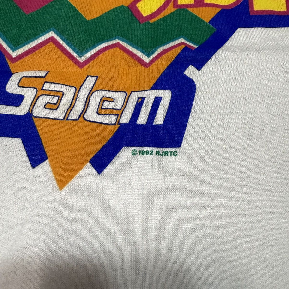 Camel Vintage Salem Cigarettes Fresh Wrap Promo Tshirt 1992 Size US XL / EU 56 / 4 - 10 Thumbnail