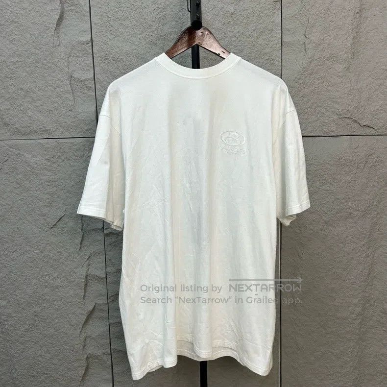 Balenciaga Balenciaga Embroidered Letter Logo Short Sleeve Size US L / EU 52-54 / 3 - 1 Thumbnail