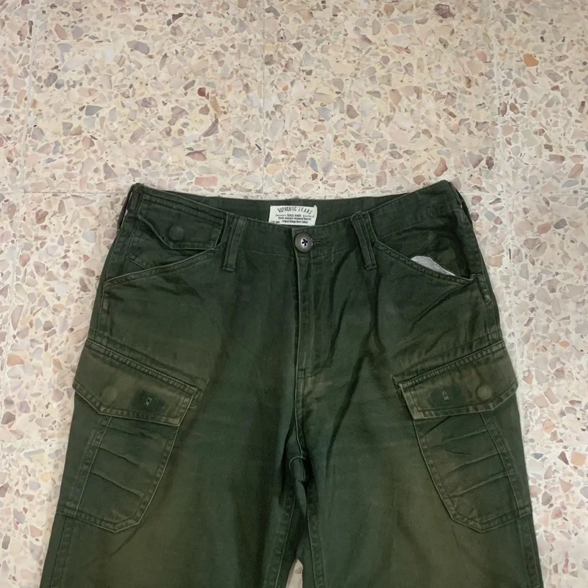 Beauty Beast Japanese Vintage W29 L31 Trousers Faded Utility Combat Cargo Size US 29 - 5 Thumbnail