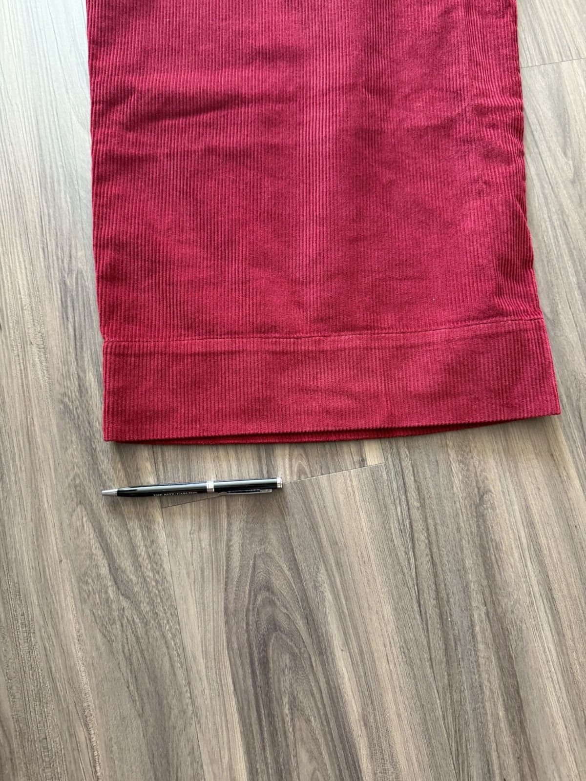 Drew House Drew House Corduroy Pants Burgandy Wide Leg Smiley Size 36 Size US 32 / EU 48 - 7 Thumbnail