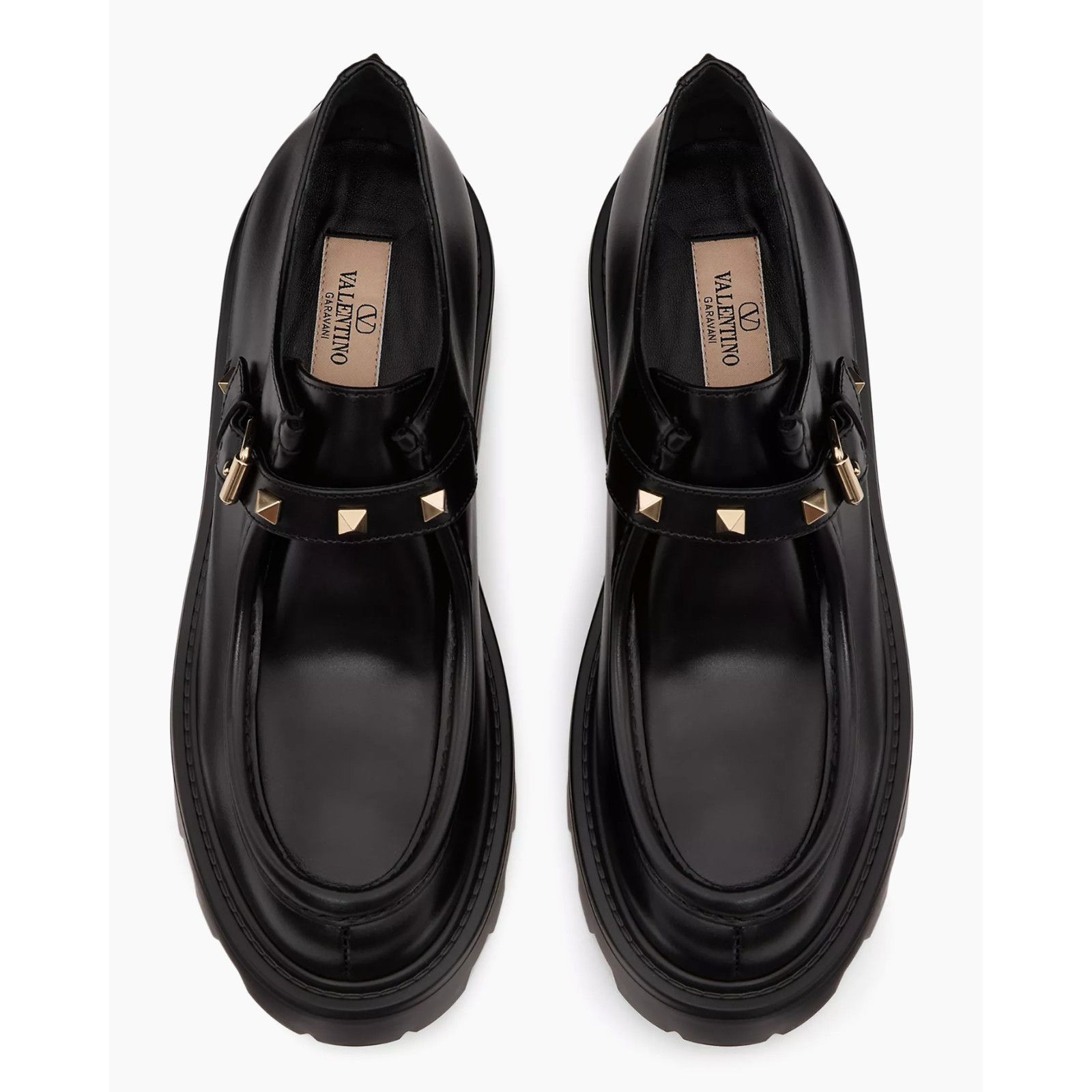 Valentino Valentino Garavani Rockstud 55mm Single Monk Black Size US 9 / IT 39 - 8 Thumbnail