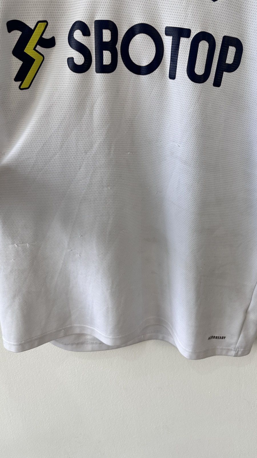 Adidas Leeds United 2021-22 Home Football Shirt Adidas Jersey L Size US L / EU 52-54 / 3 - 3 Thumbnail